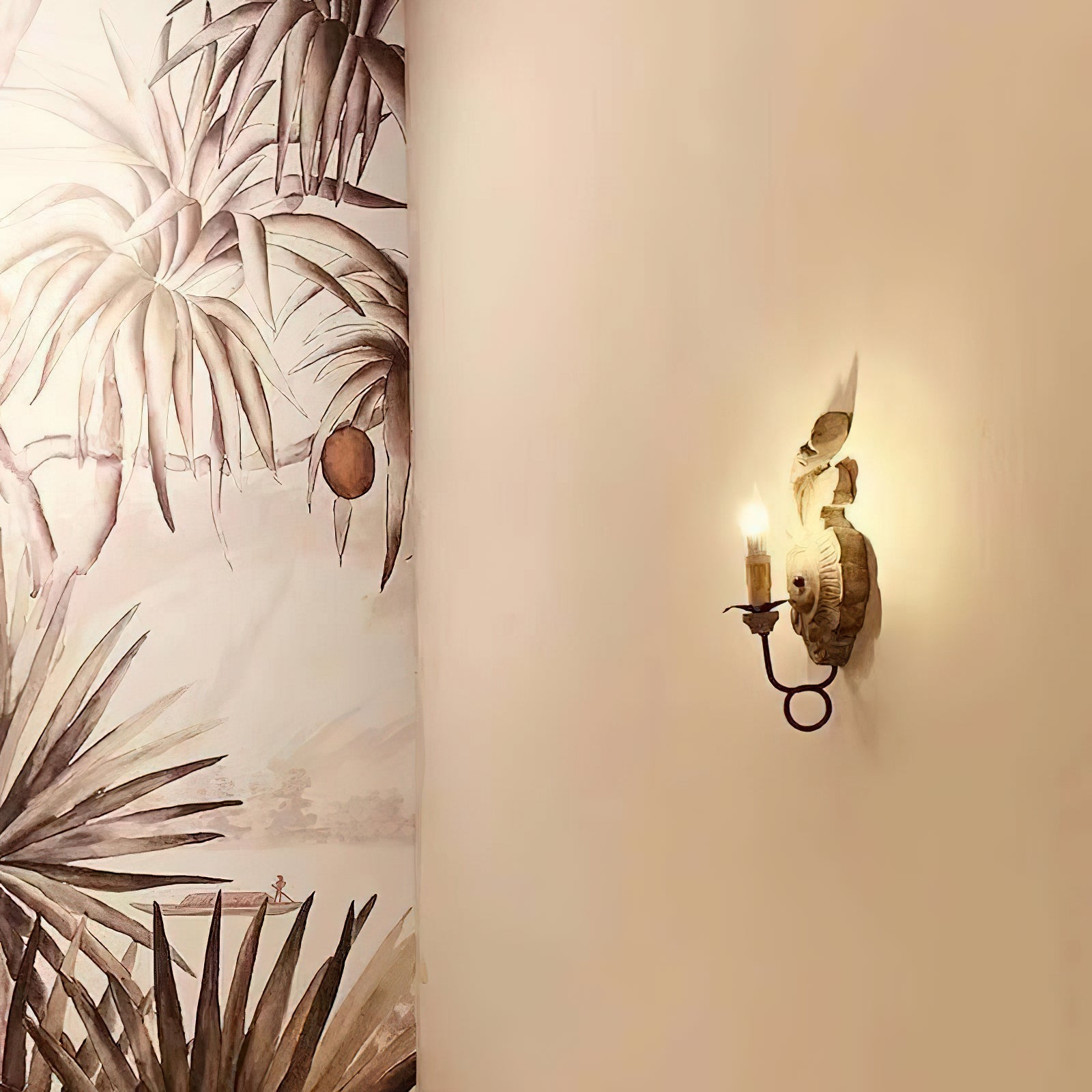 Silva Wood Indoor Wall Lamp