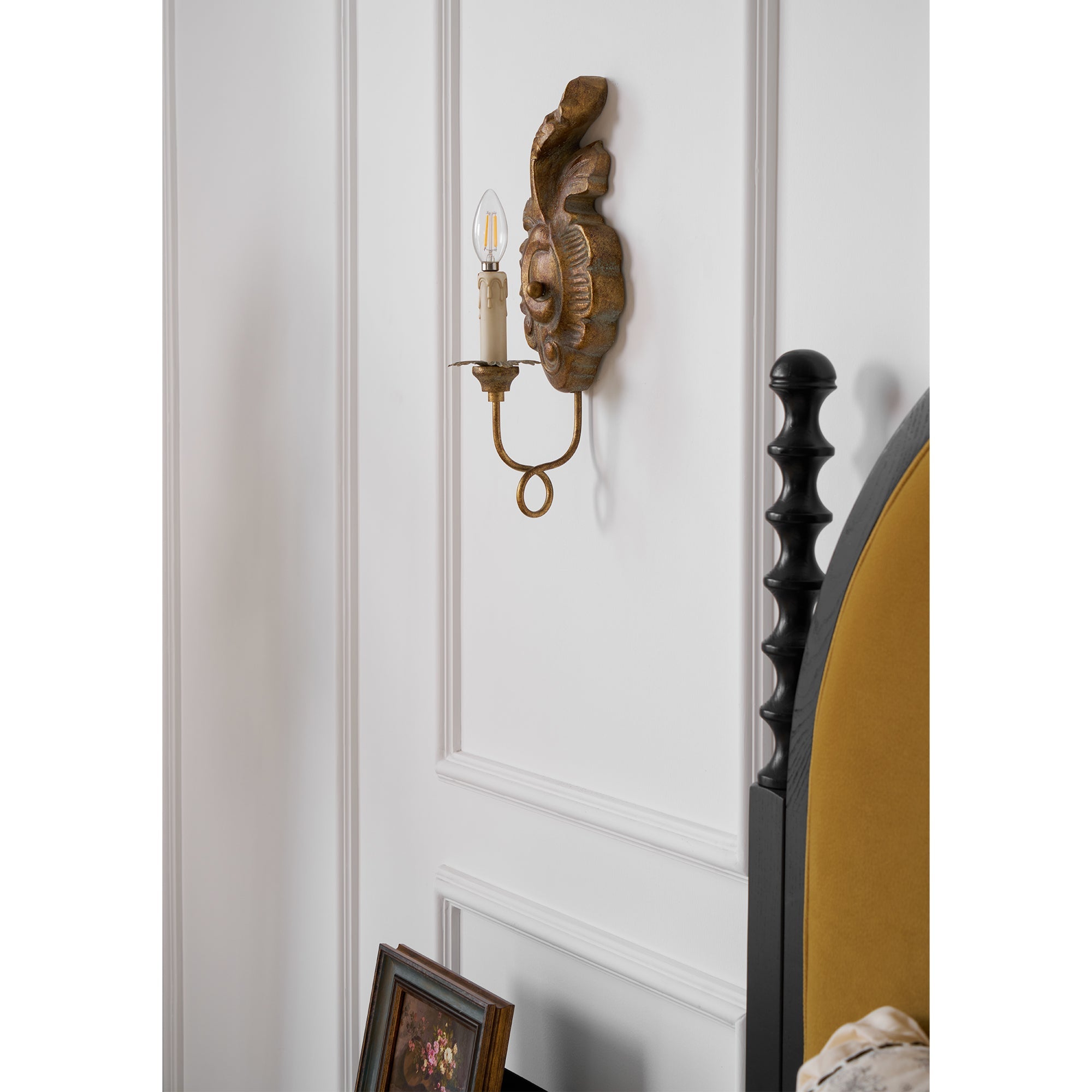 Hawstead Wood Indoor Wall Light