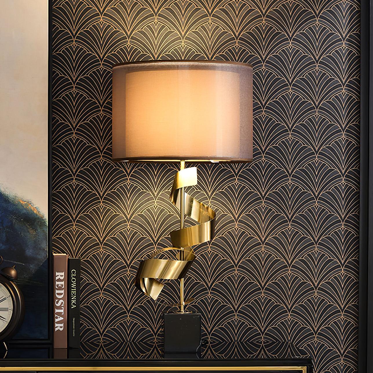 Seraph Luxe Fabric Table Lamp