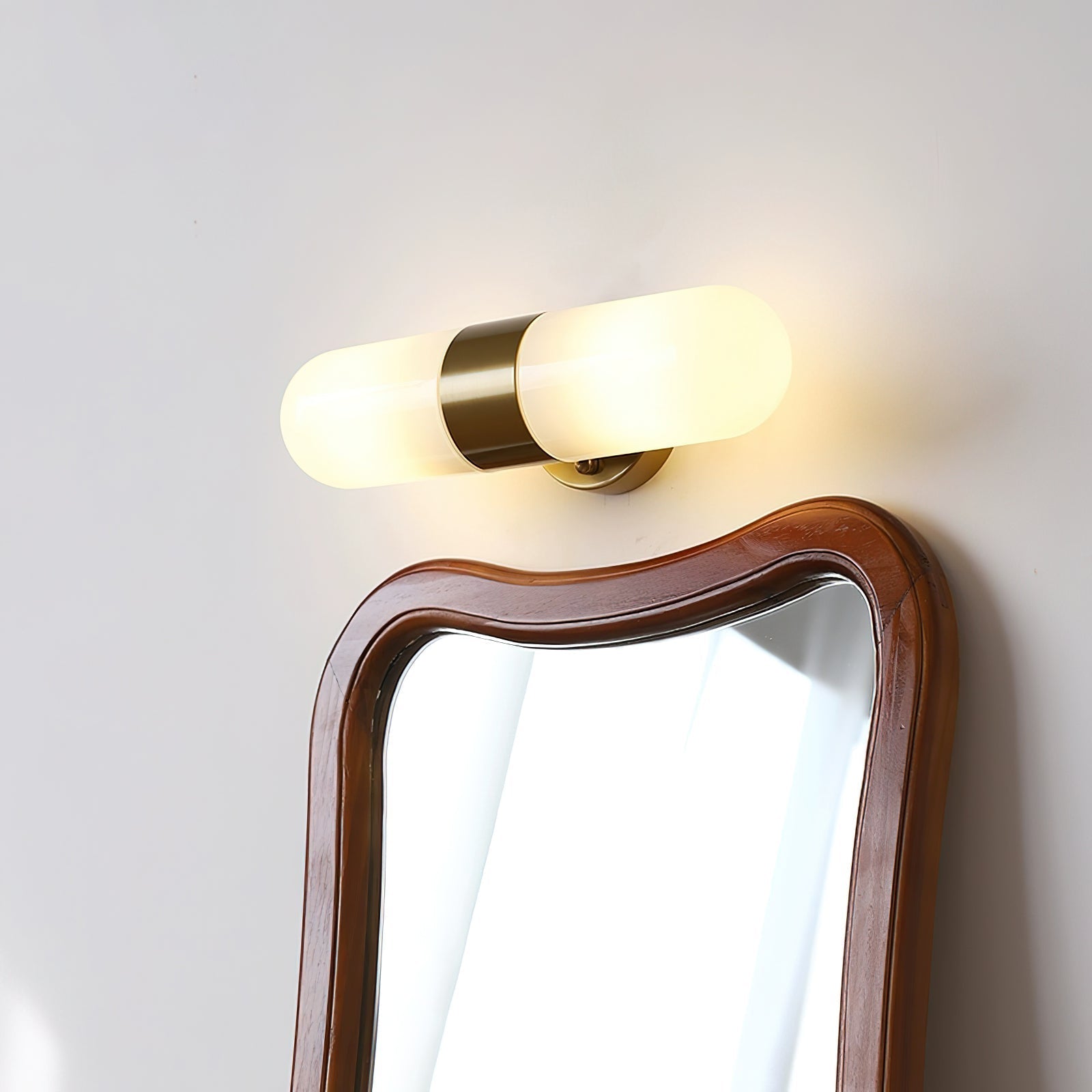 Celisette Capsule Glass Wall Sconce
