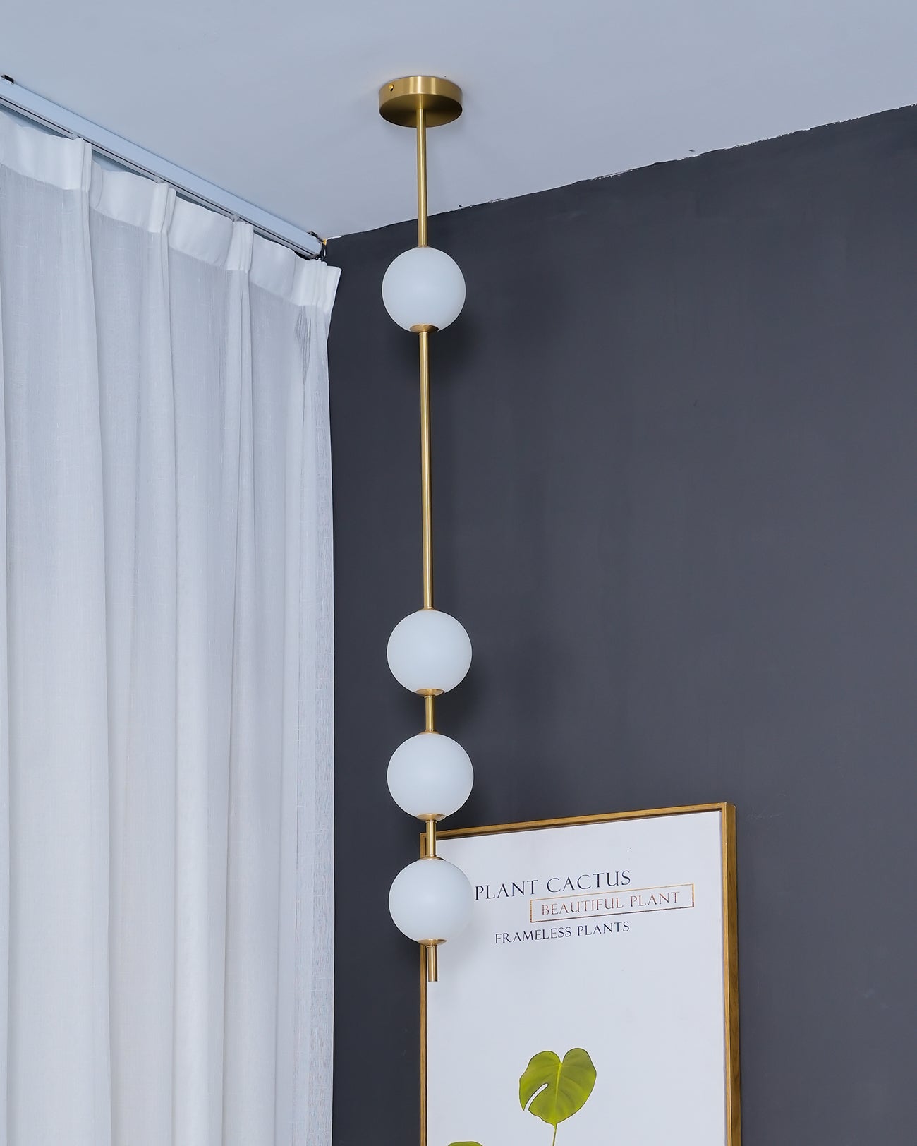 Valem Modern Brass Pendant Lamp