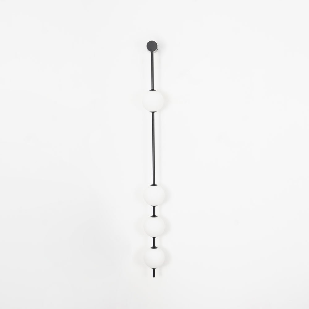 Lustra Wall Lamp Vertical Balls Brass - Neutral Decor