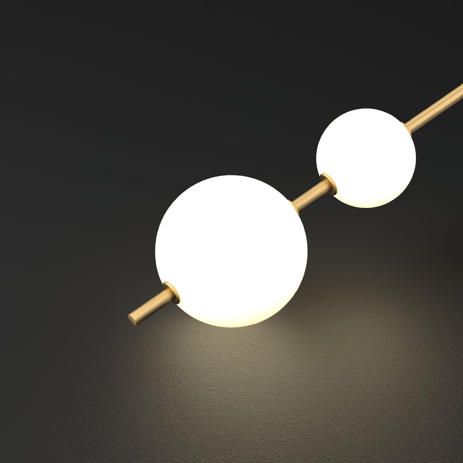 Miriiella Wall Lamp Vertical Globe Minimalist