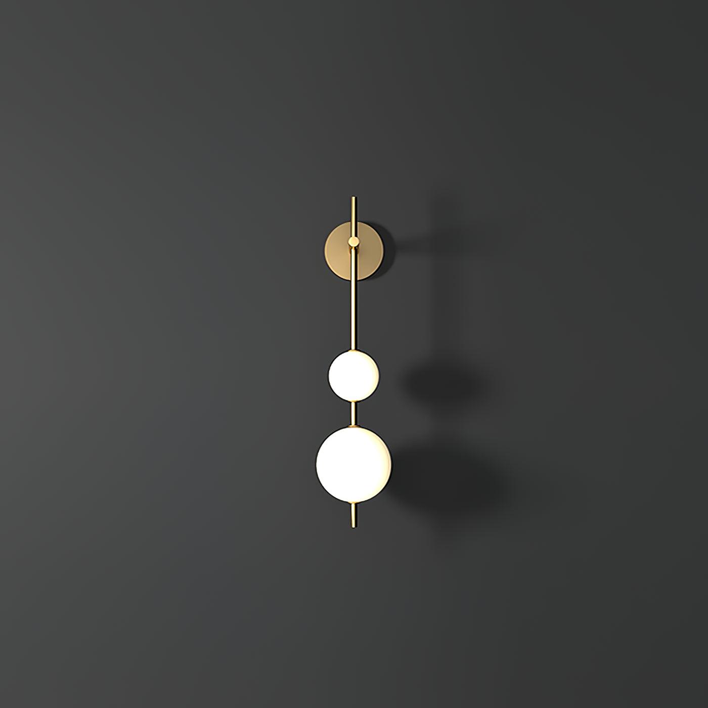 Miriiella Wall Lamp Vertical Globe Minimalist