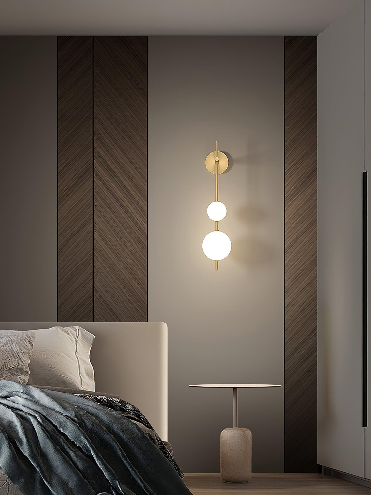 Miriiella Wall Lamp Vertical Globe Minimalist