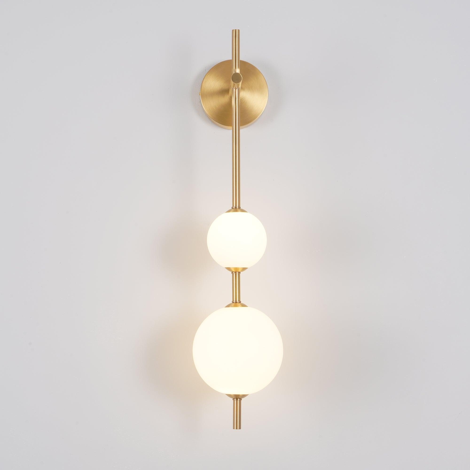 Miriiella Wall Lamp Vertical Globe Minimalist