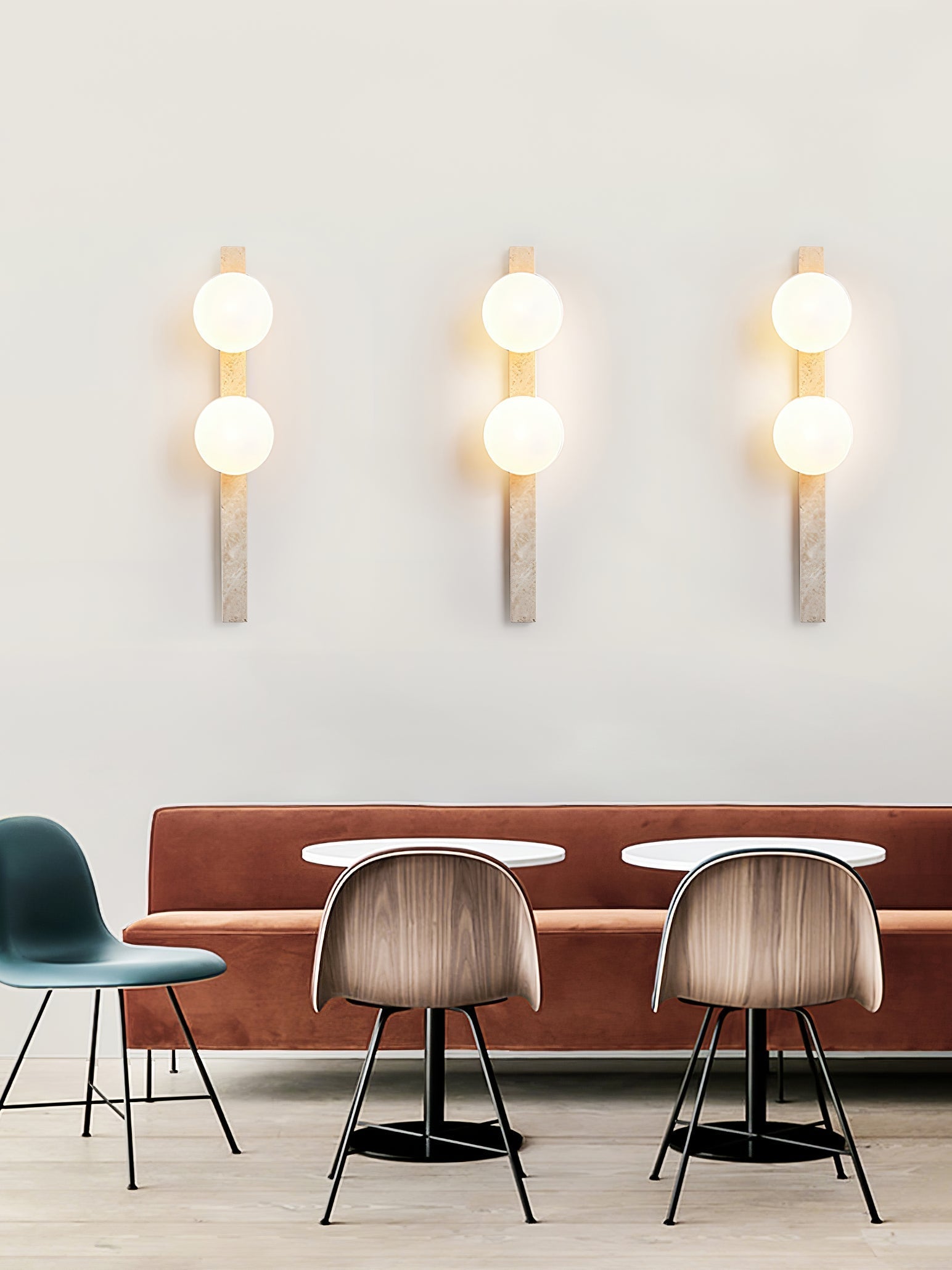 Valoaria Travertine Wall Light