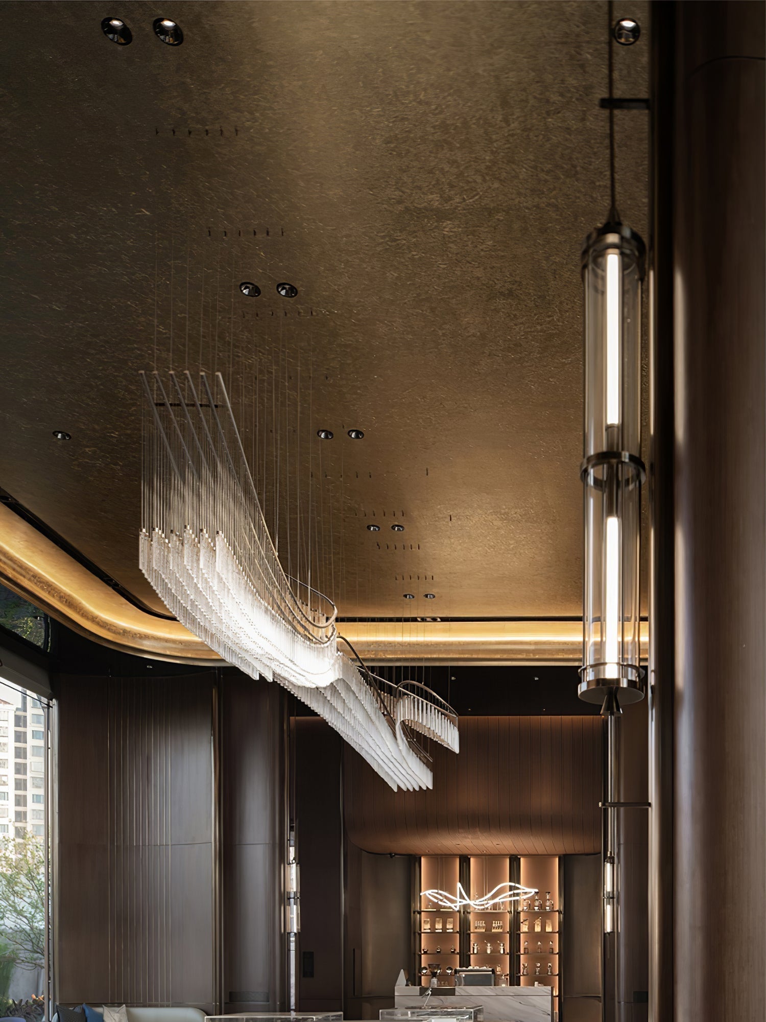 Vertical Modern Minimalist Sconce Wall Lamp