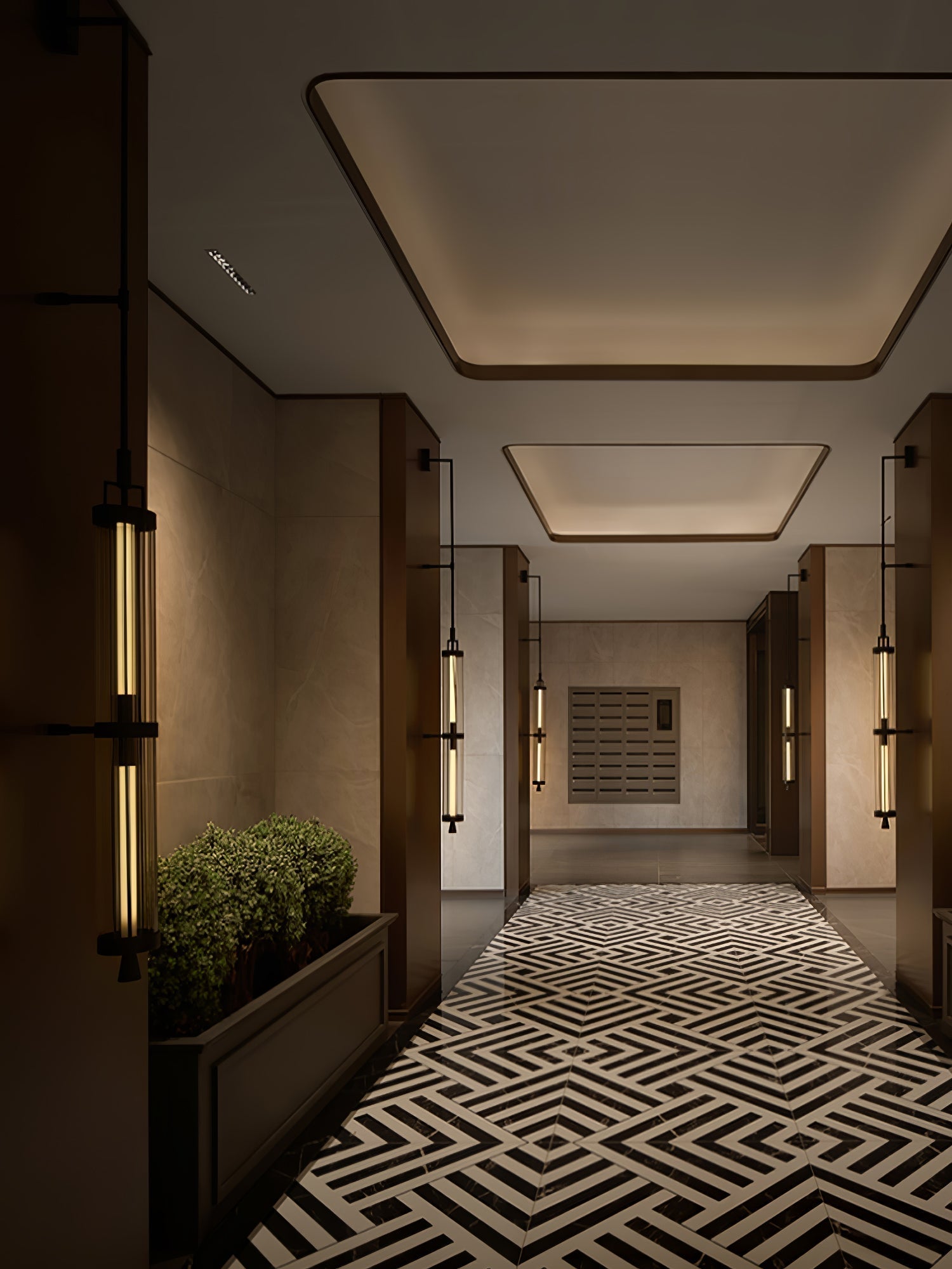 Vertical Modern Minimalist Sconce Wall Lamp