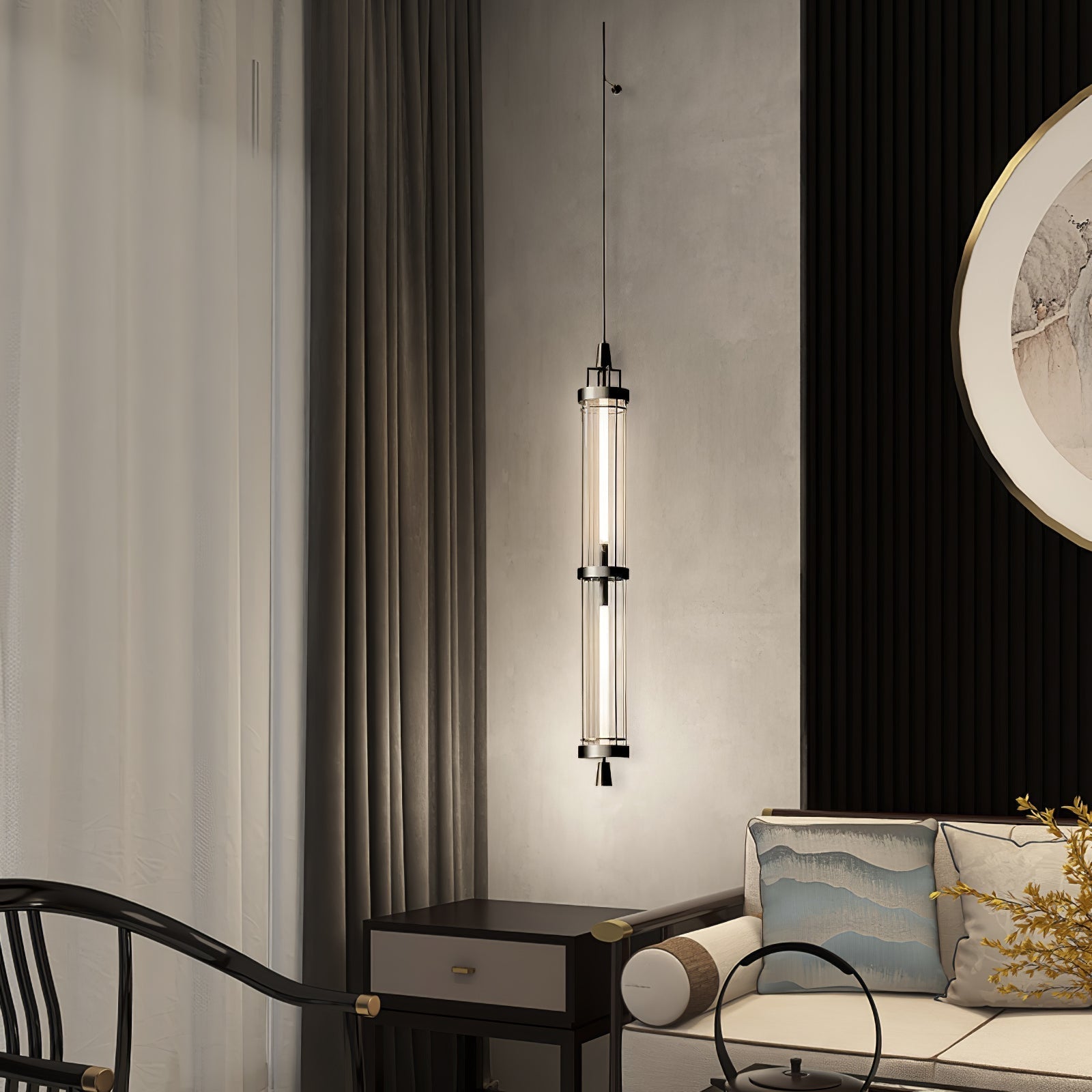 Vertical Modern Minimalist Sconce Wall Lamp