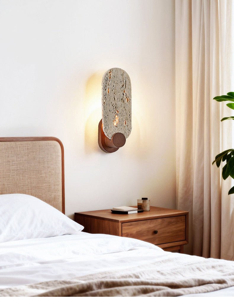 Sereneria Travertine Wall Light