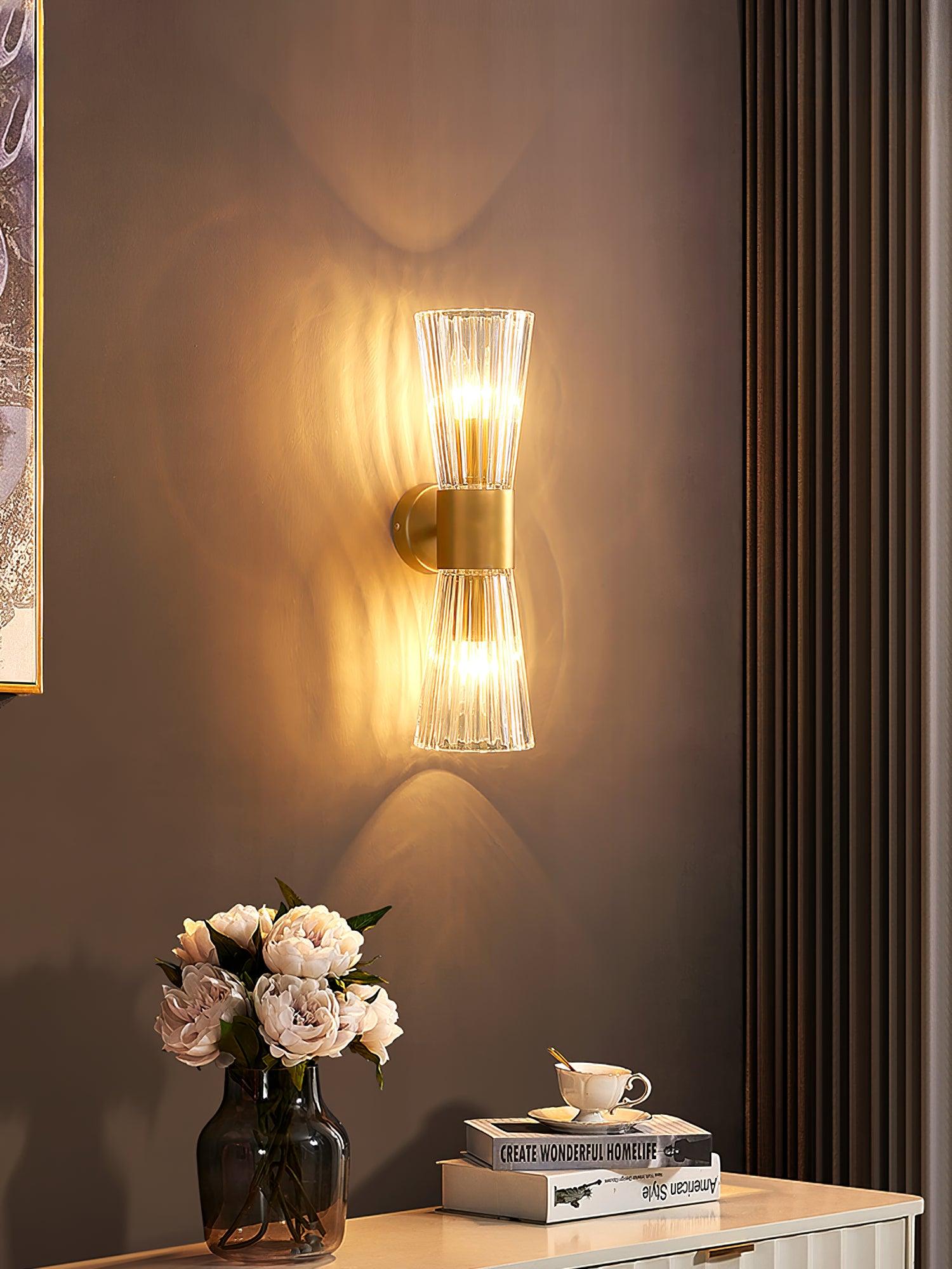 Cyrinenne Crystal Artistic Wall Lamp