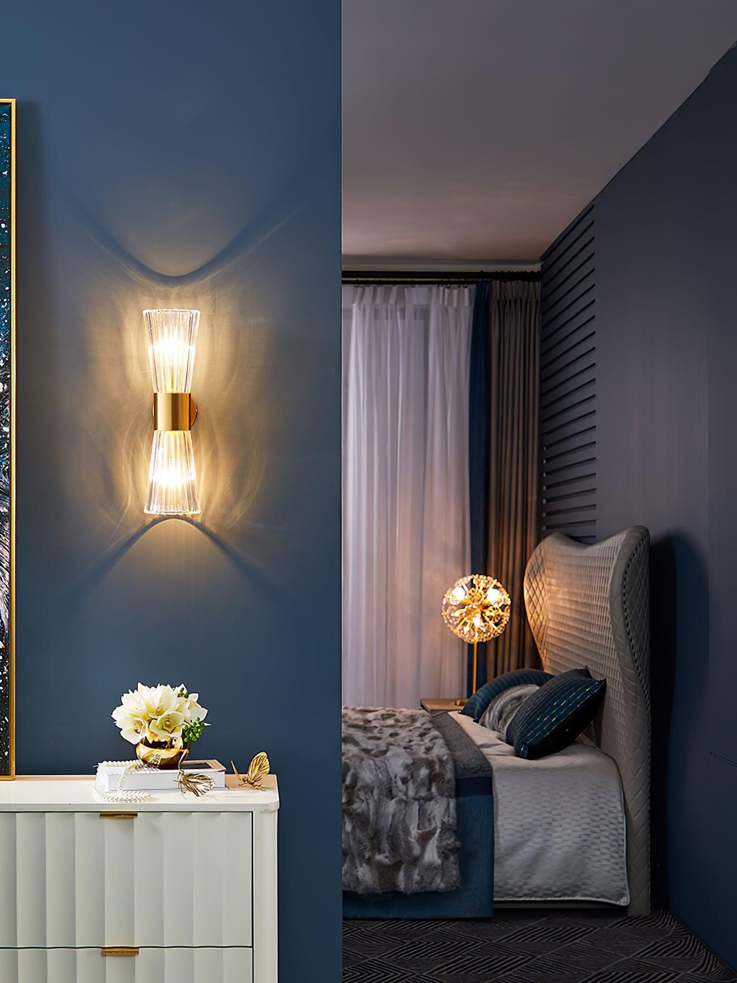 Cyrinenne Crystal Artistic Wall Lamp