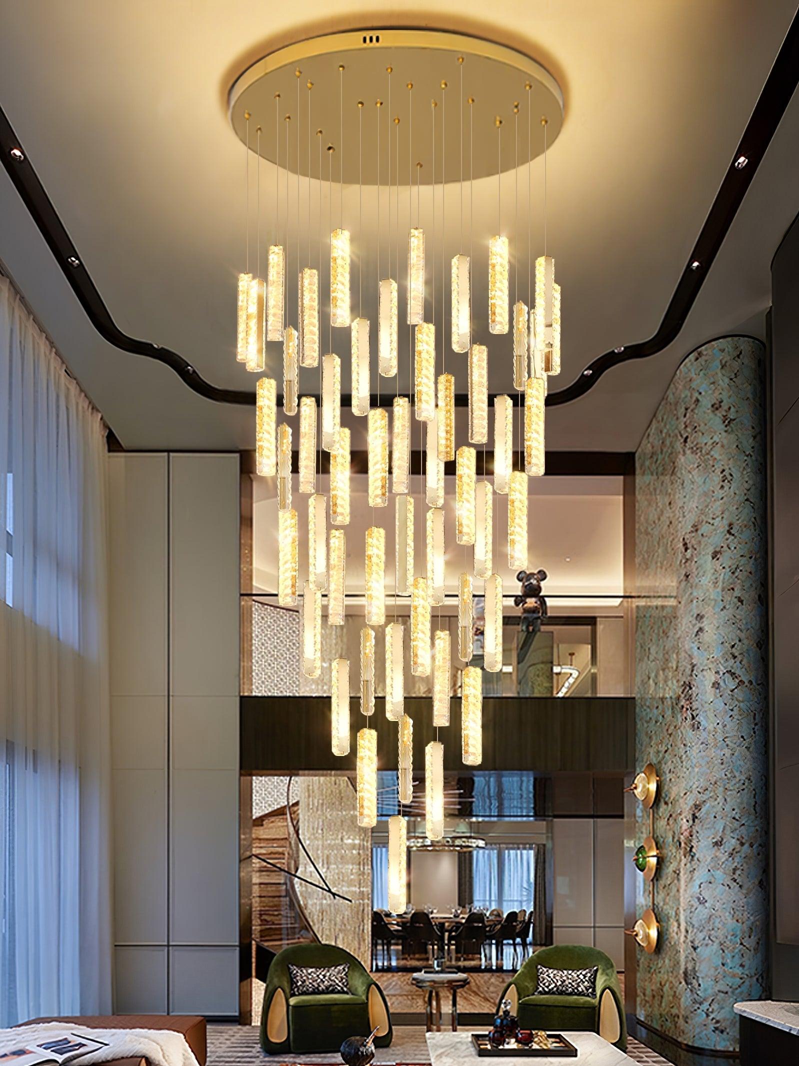 Sorenaria Chandelier Villa Forci Pendant Silver Modern