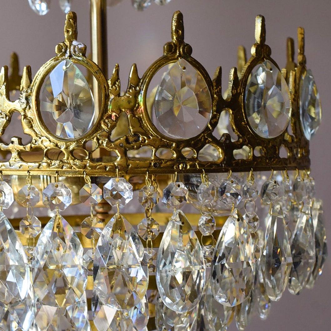 Glee Vintage Crystal Table Light