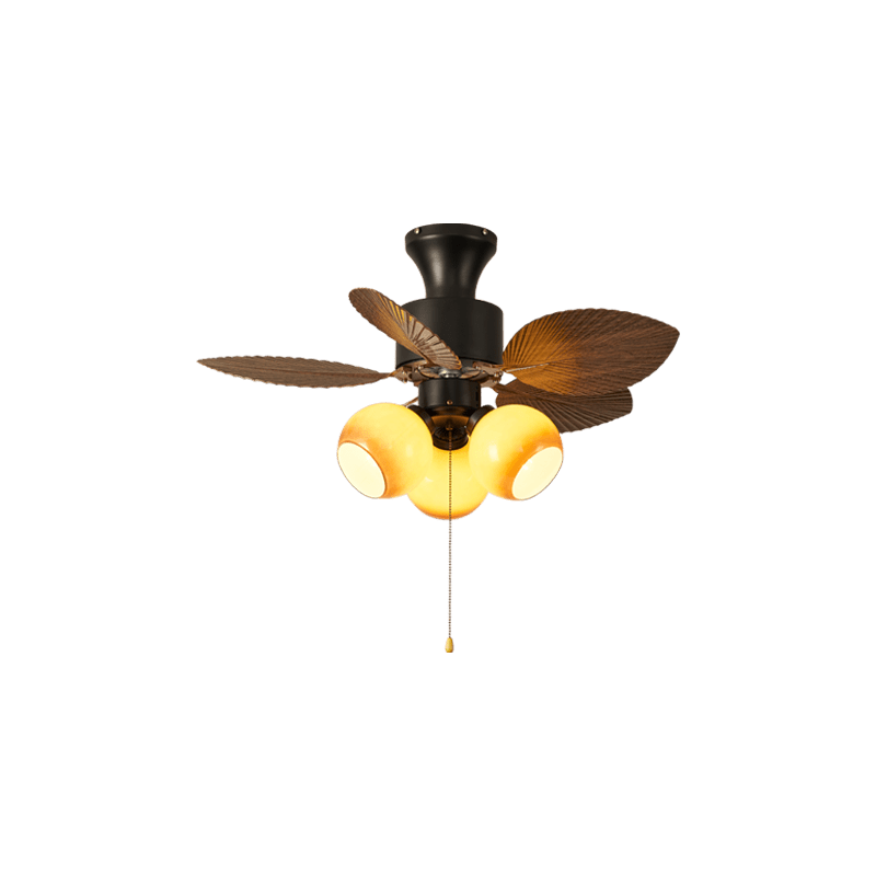 Miranira Vintage Leaf Ceiling Fan Light