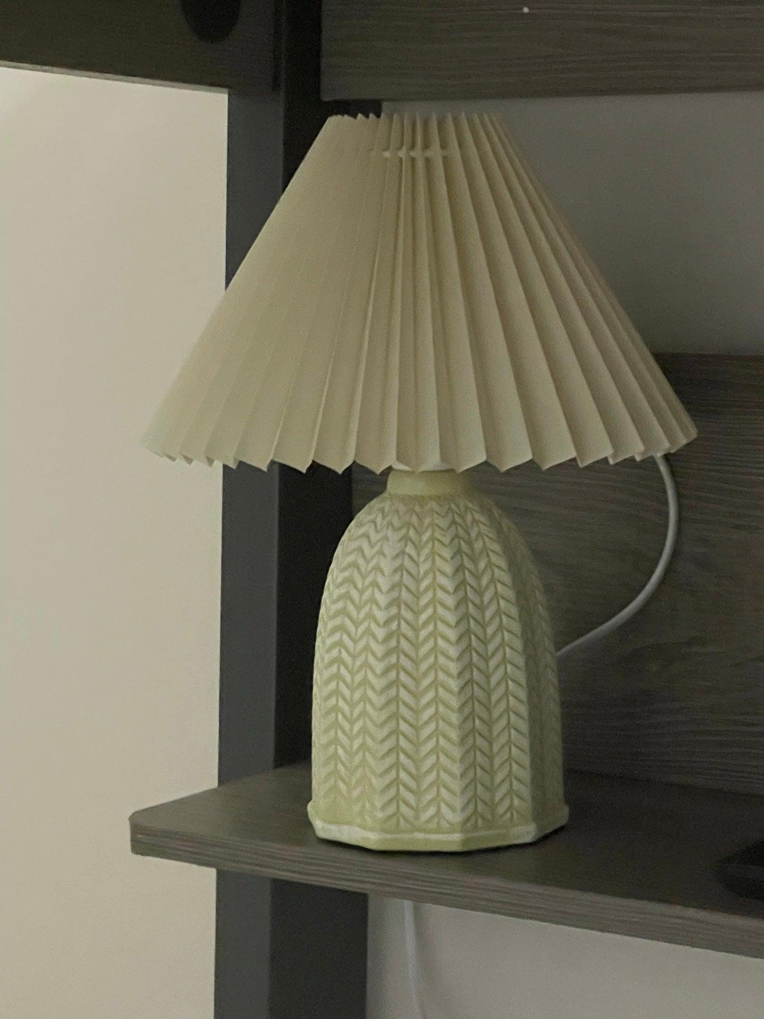 Xenlor Fabric Vintage Table Lamp