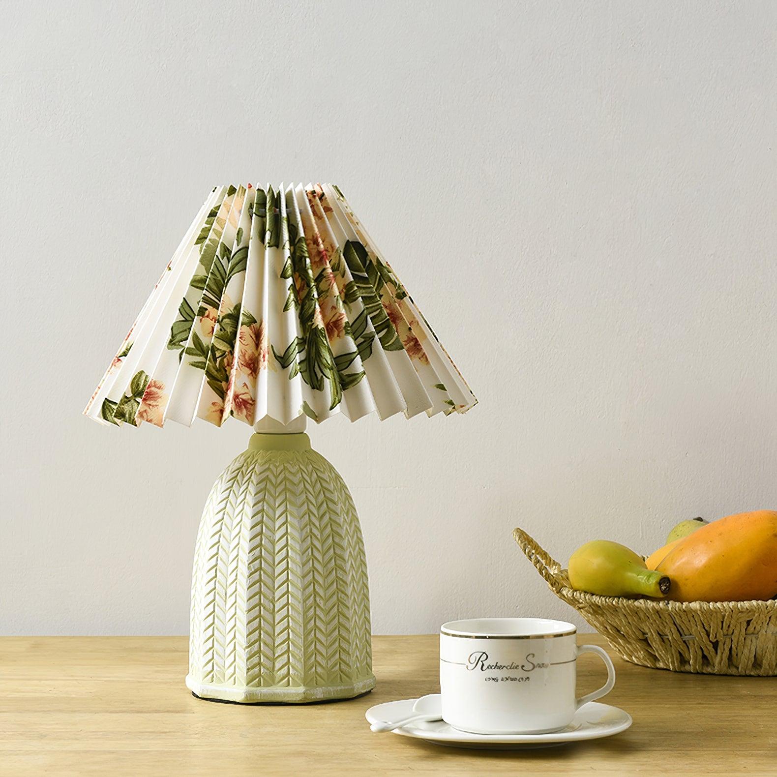 Xenlor Fabric Vintage Table Lamp