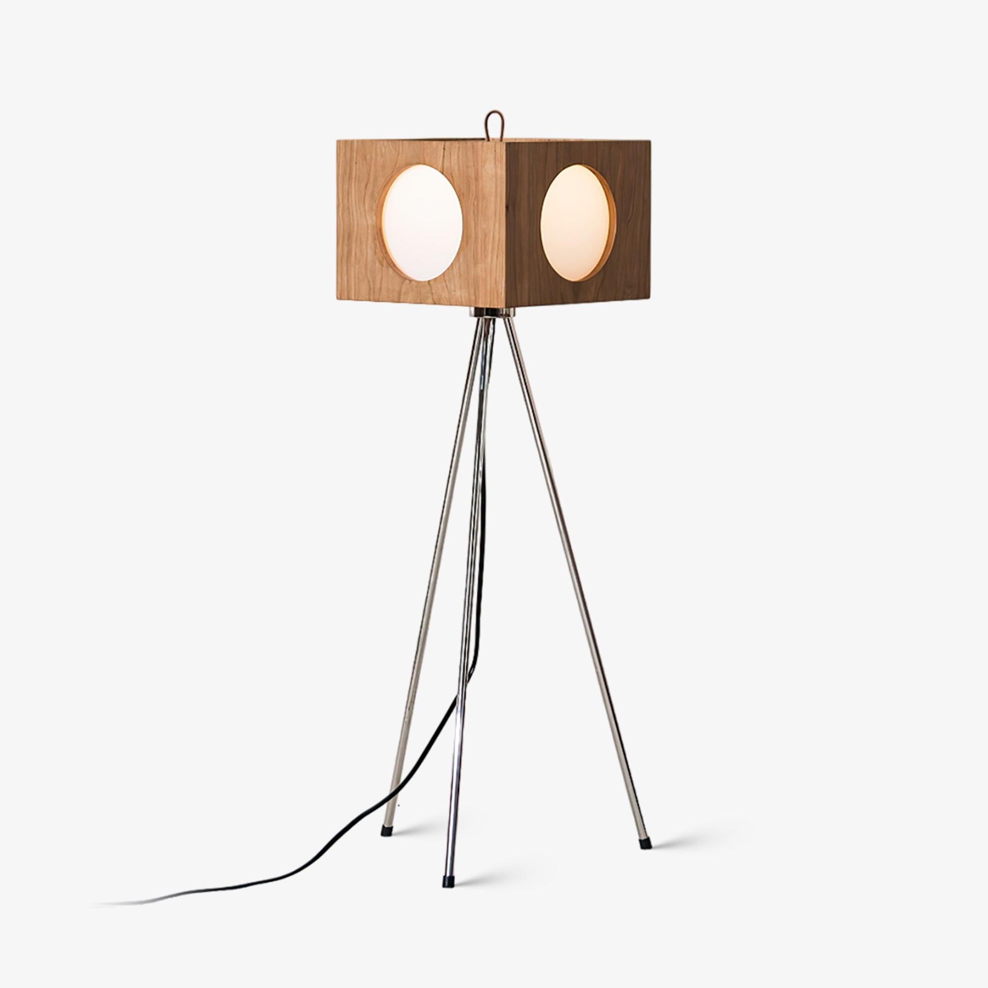 OrbitBox Vintage Camera Floor Lamp