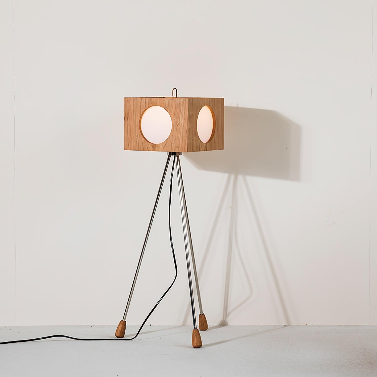 OrbitBox Vintage Camera Floor Lamp