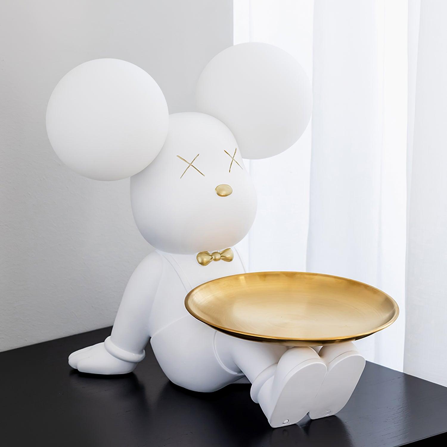 Kubo Resin Artistic Desk Lamp - Neutral Decor