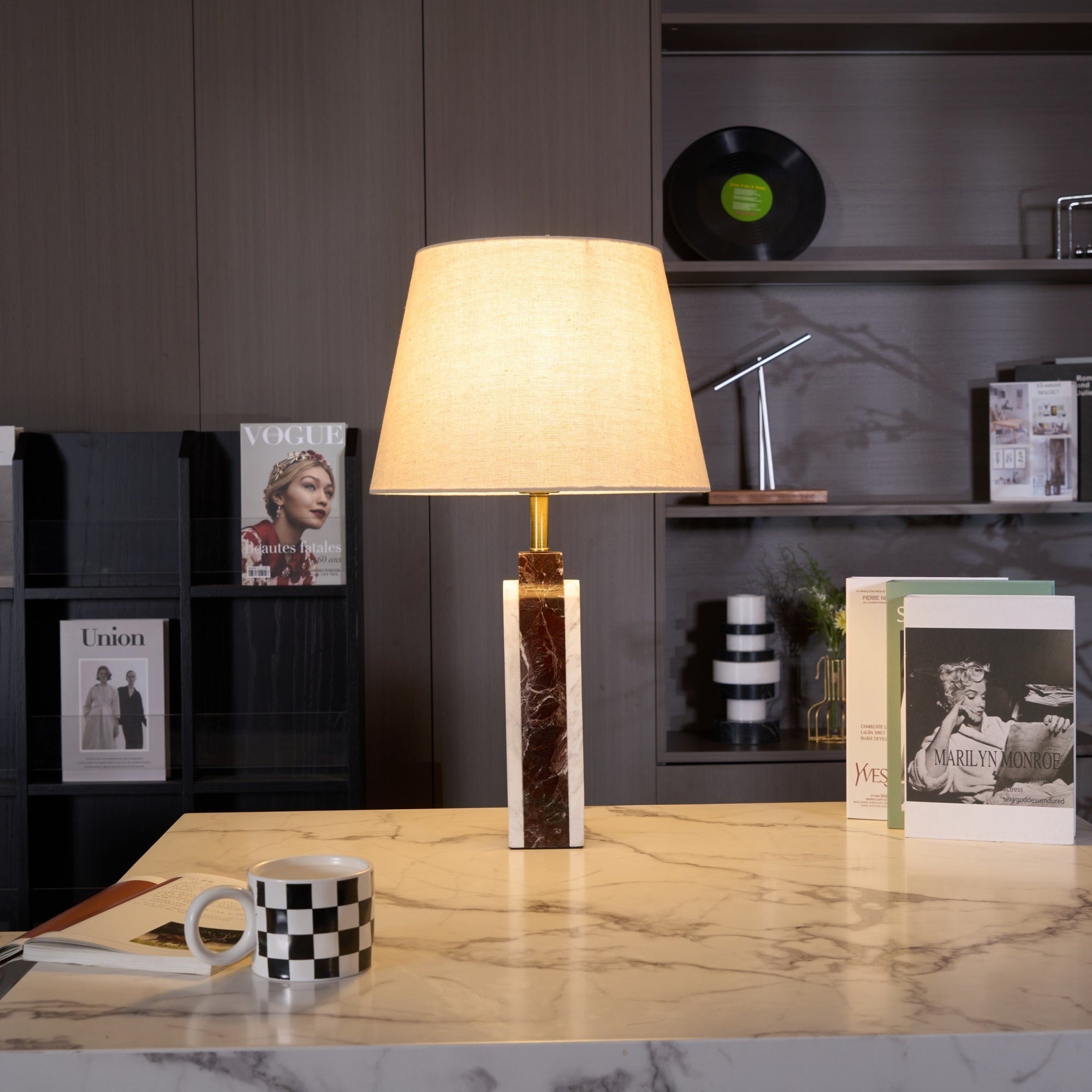 Jovix Modern Marble Table Lamp