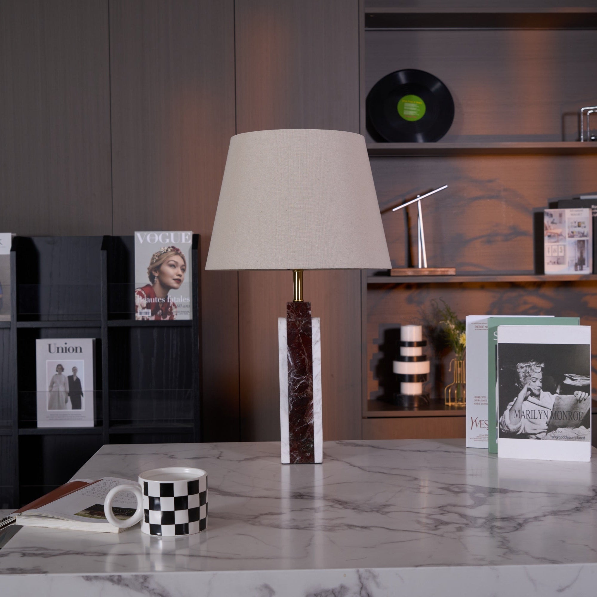 Jovix Modern Marble Table Lamp