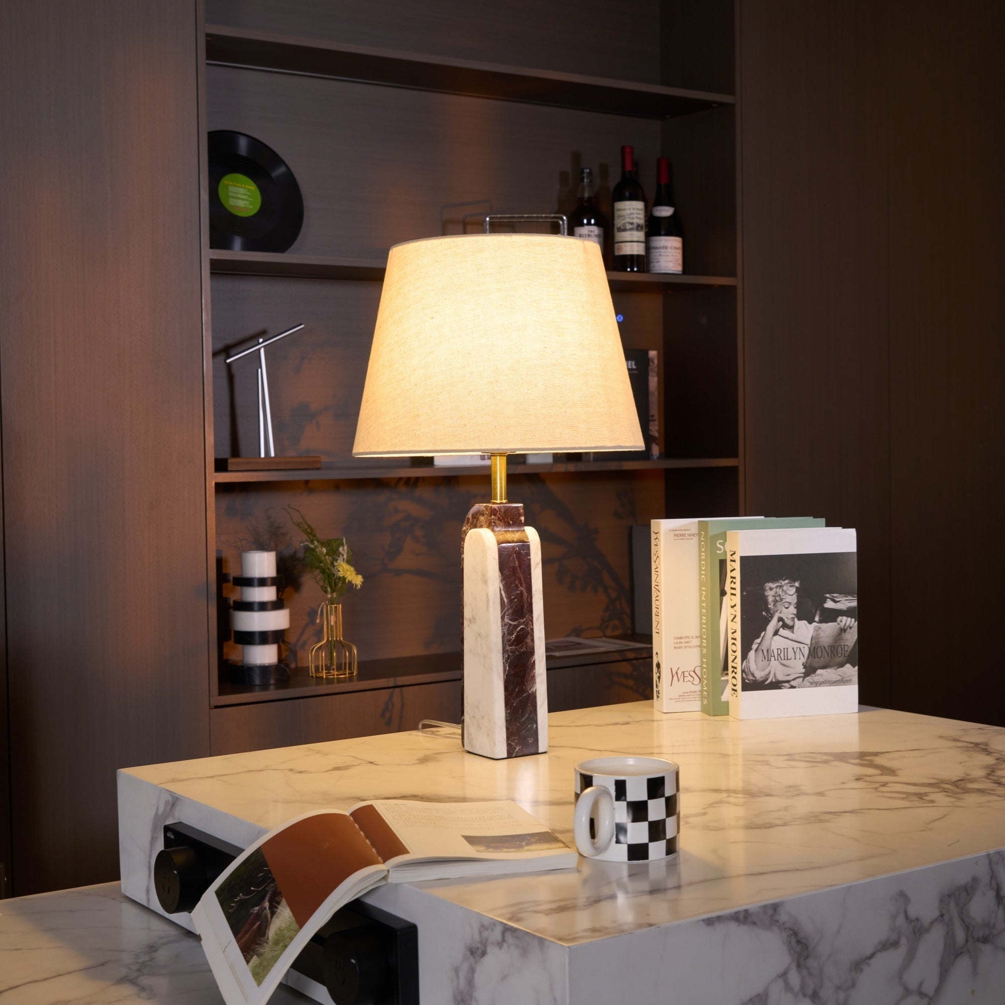 Jovix Modern Marble Table Lamp