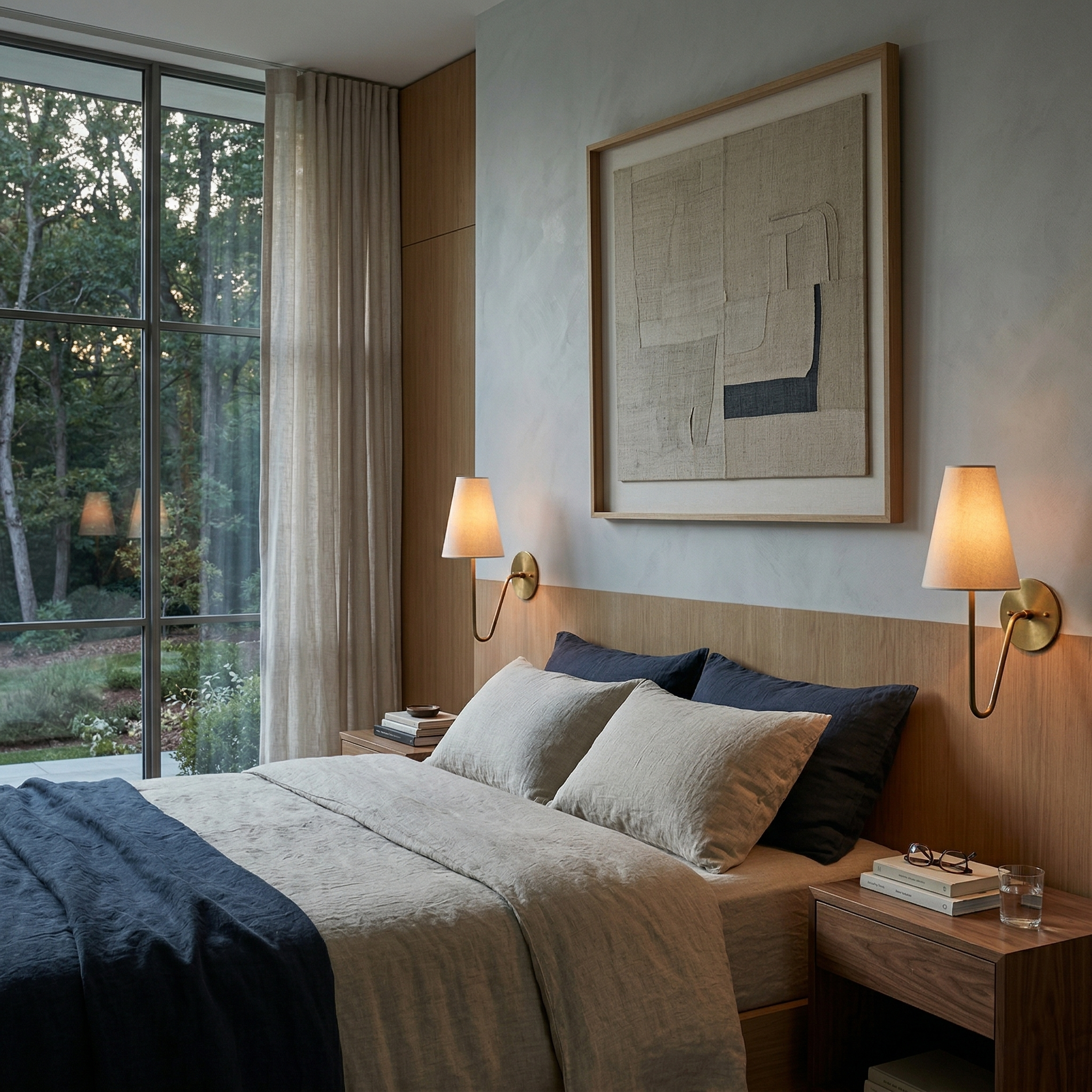 Nerafield Brass Indoor Wall Light