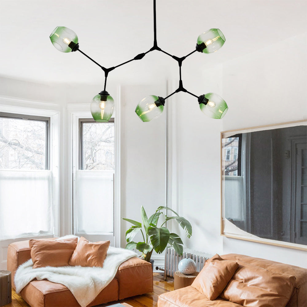 Valentina Nordic Modern Glass Pendant Light Bubble