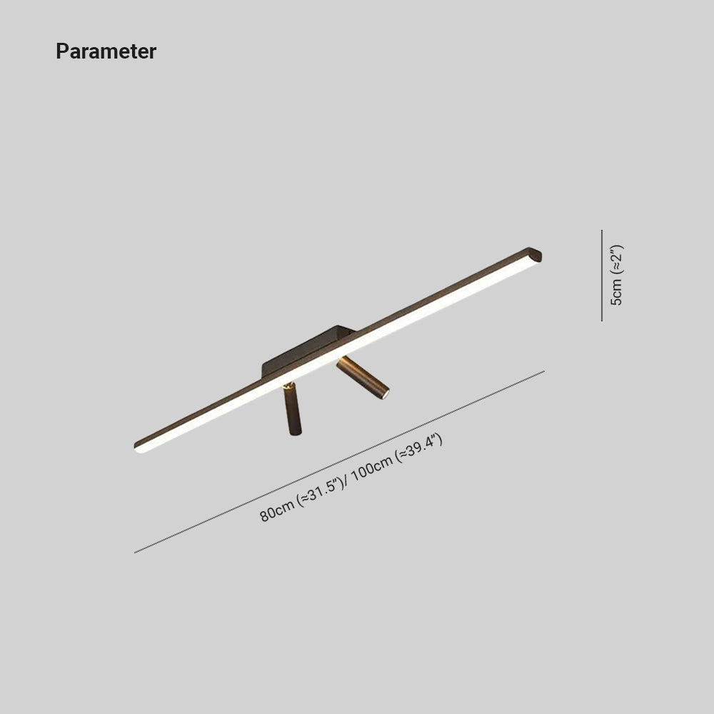 Aim Simple Linear LED Ceiling Light Spotlight