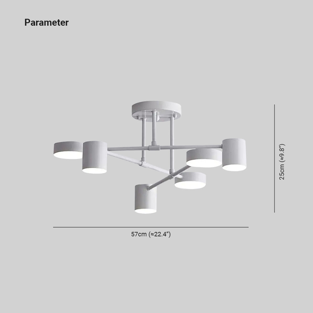 Arisha Modern LED Ceiling Light Dining Room Kitchen