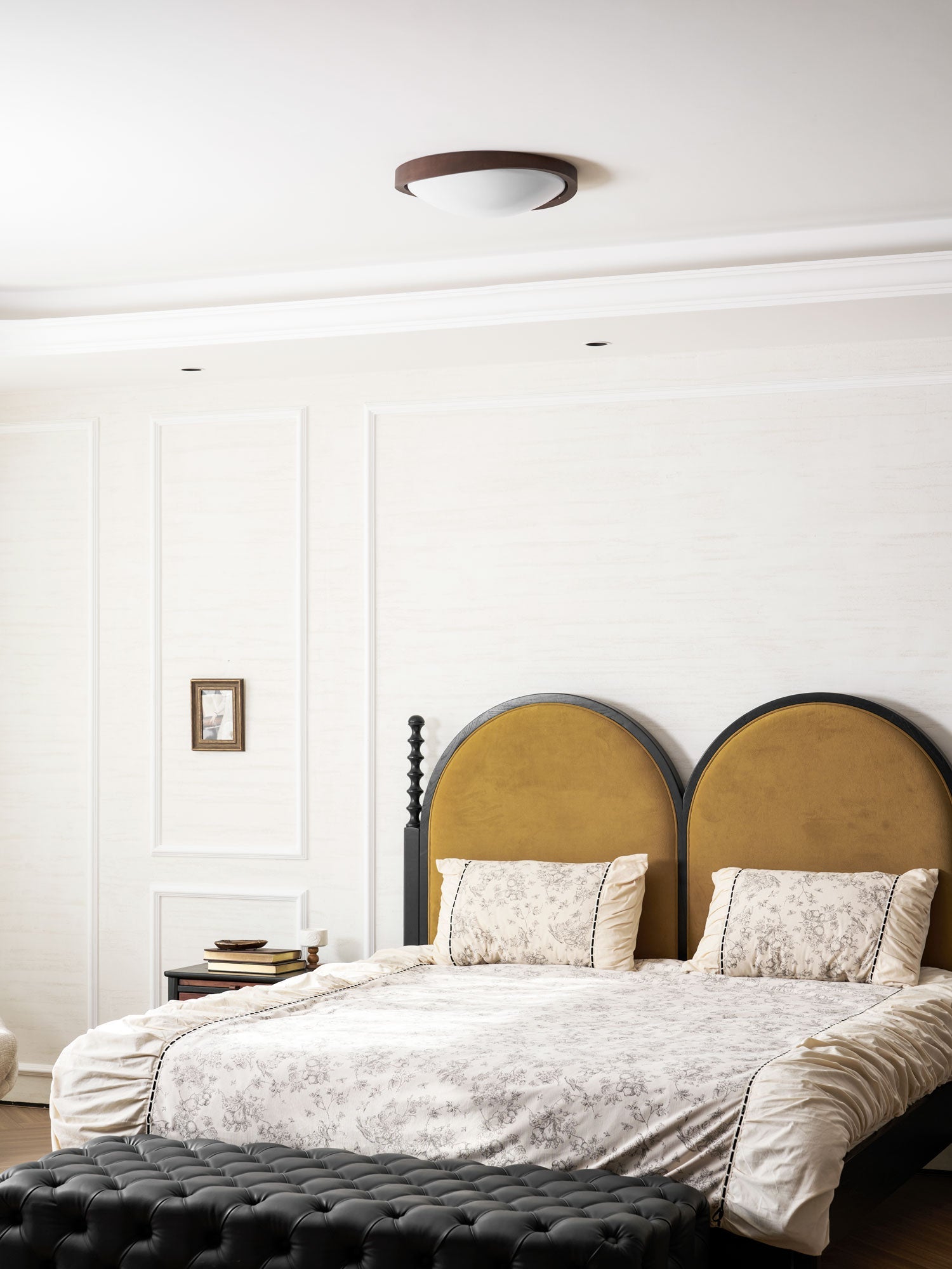 Fairborne Curved Edge Flush Mount Ceiling Light