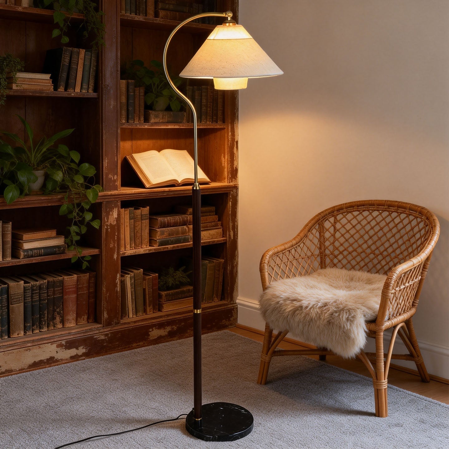 Viraalina Gooseneck Floor Lamp