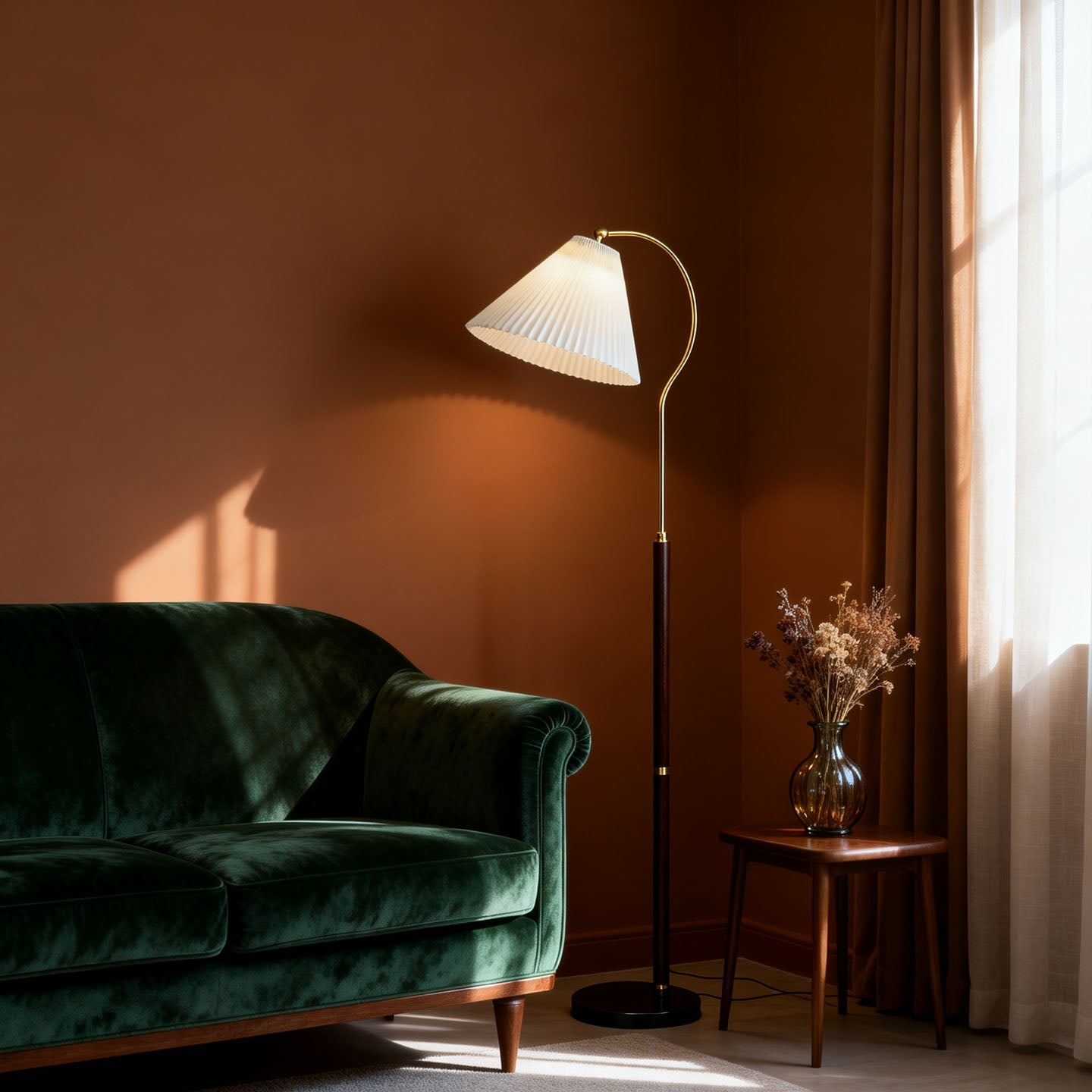 Viraalina Gooseneck Floor Lamp