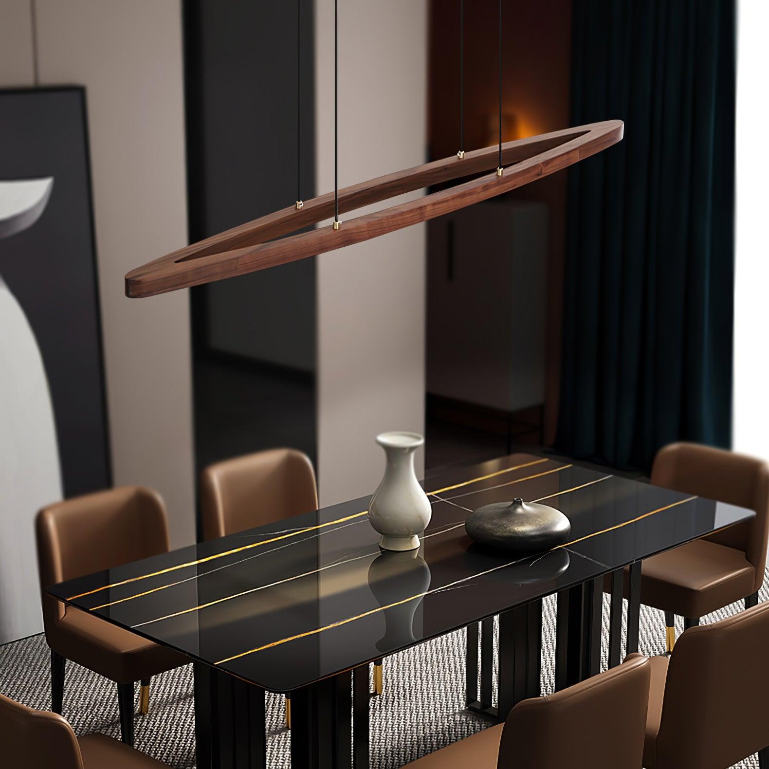 Hylan Wood Minimalist Pendant Lamp