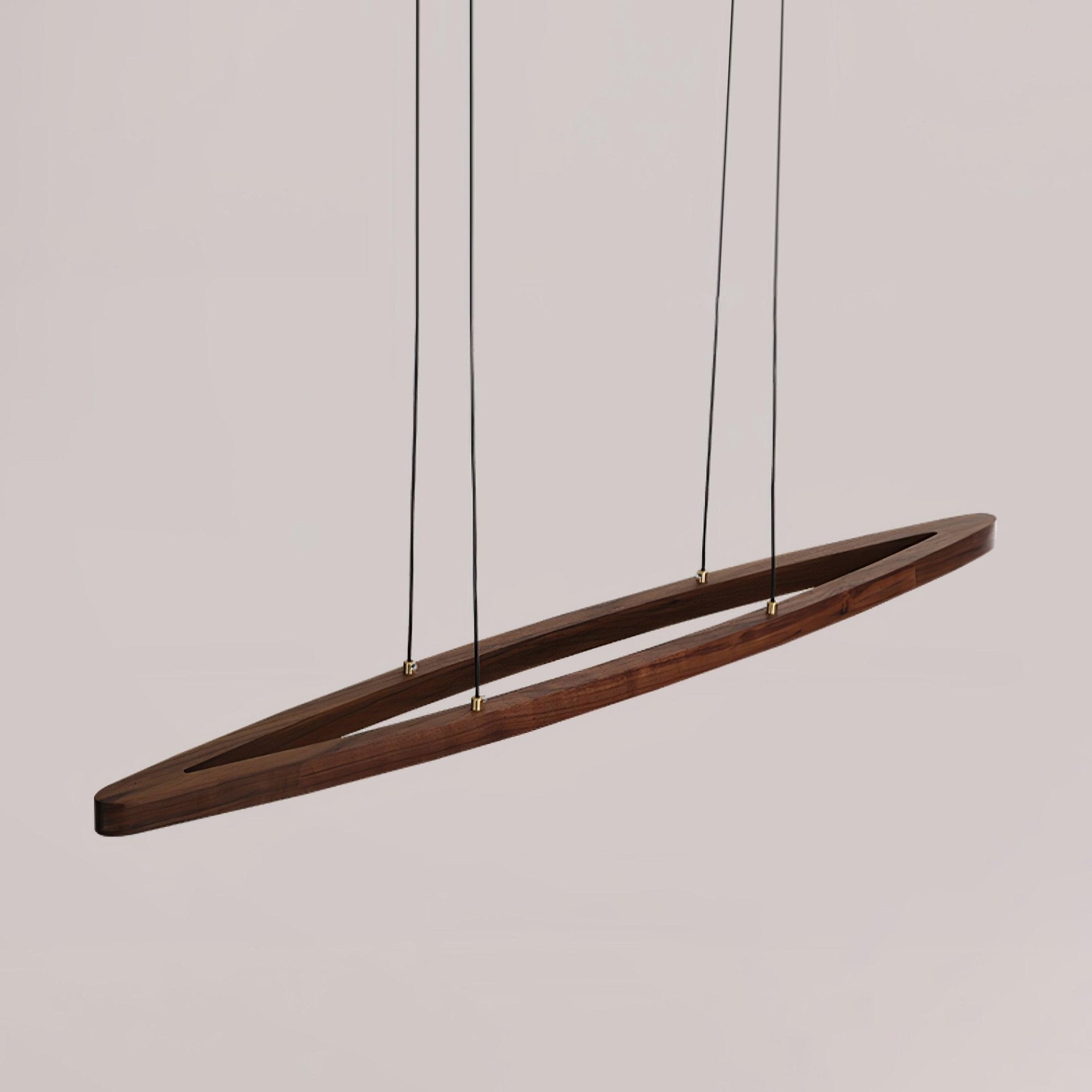 Hylan Wood Minimalist Pendant Lamp