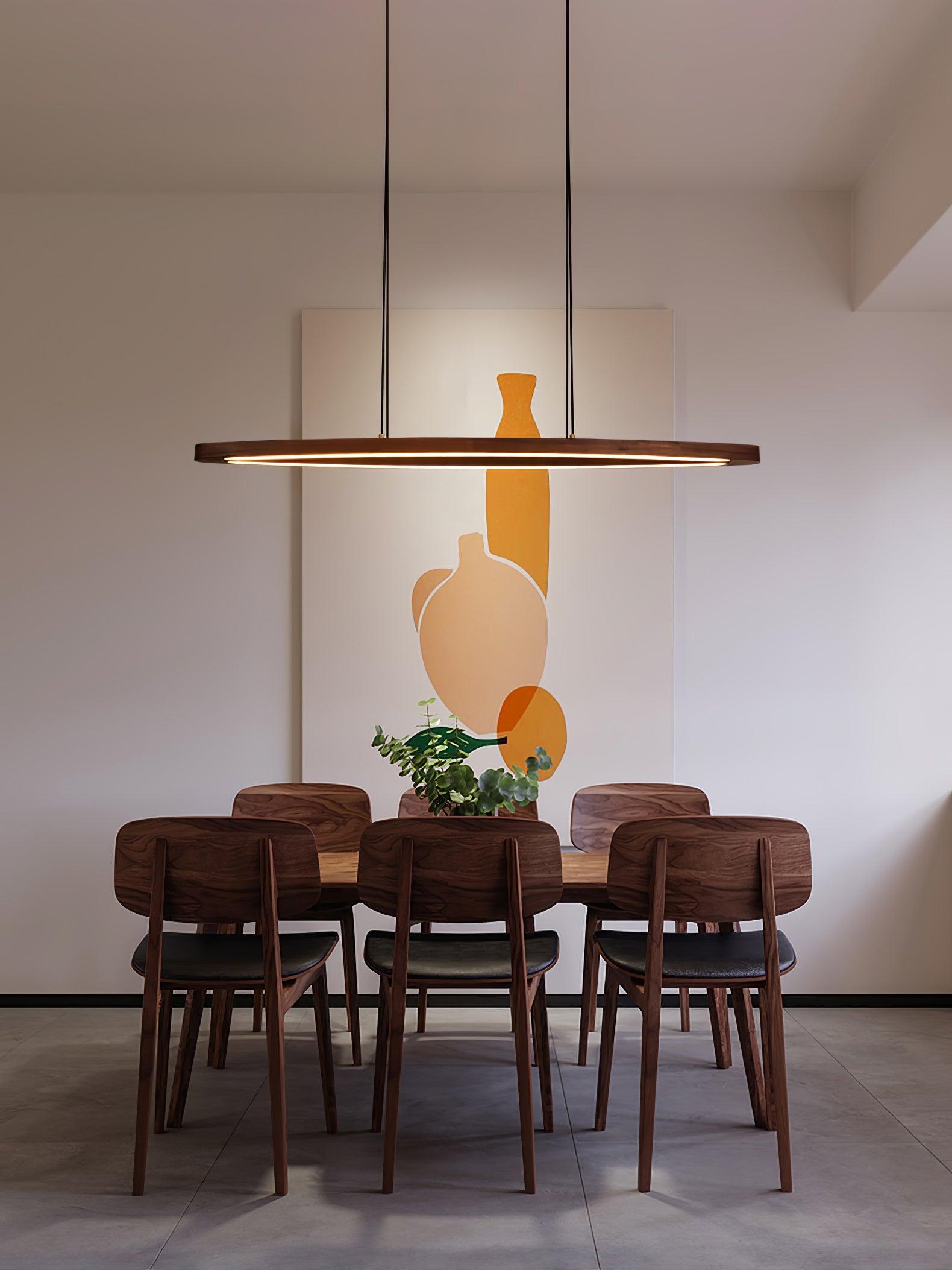 Hylan Wood Minimalist Pendant Lamp