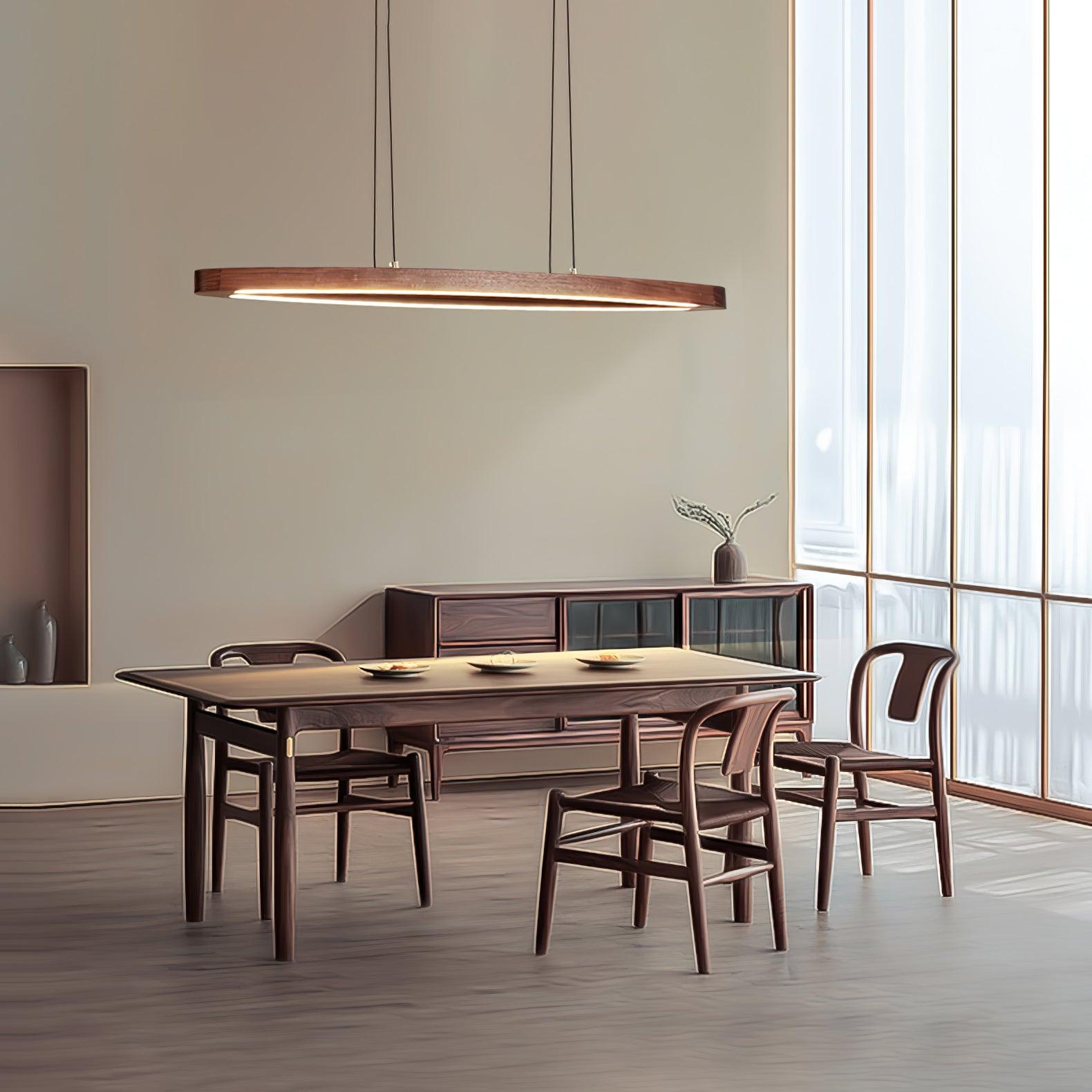 Hylan Wood Minimalist Pendant Lamp