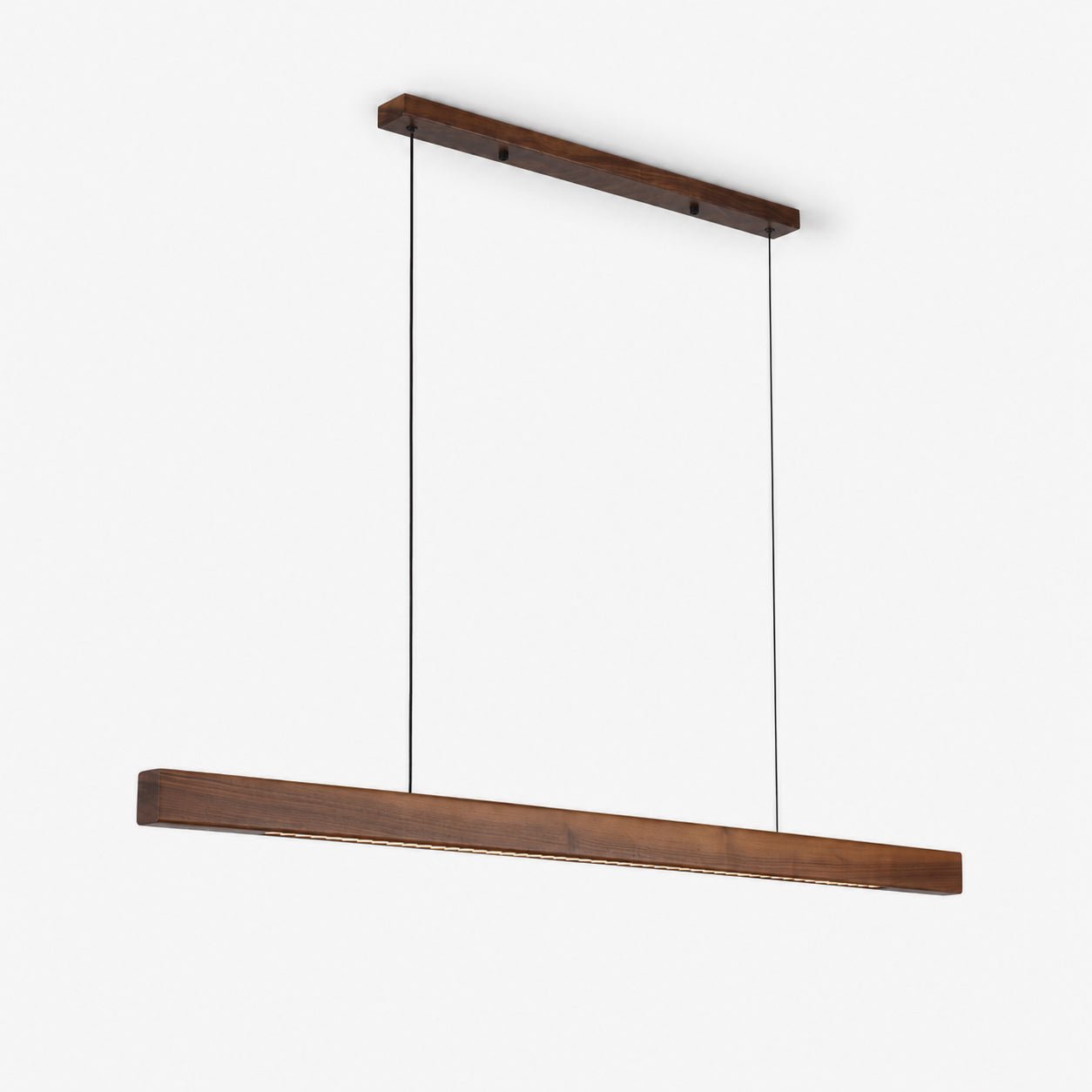 Wood Linear LED Pendant Light
