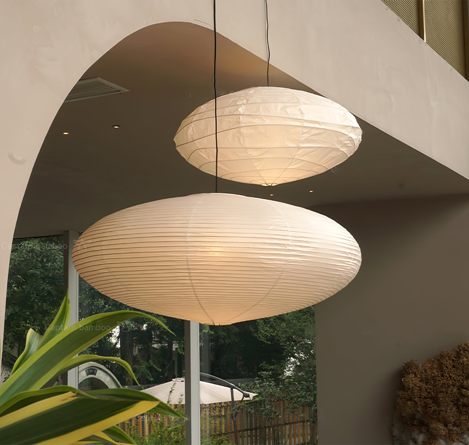 Nerastead Washi Paper 15A 21A 26A Pendant Light