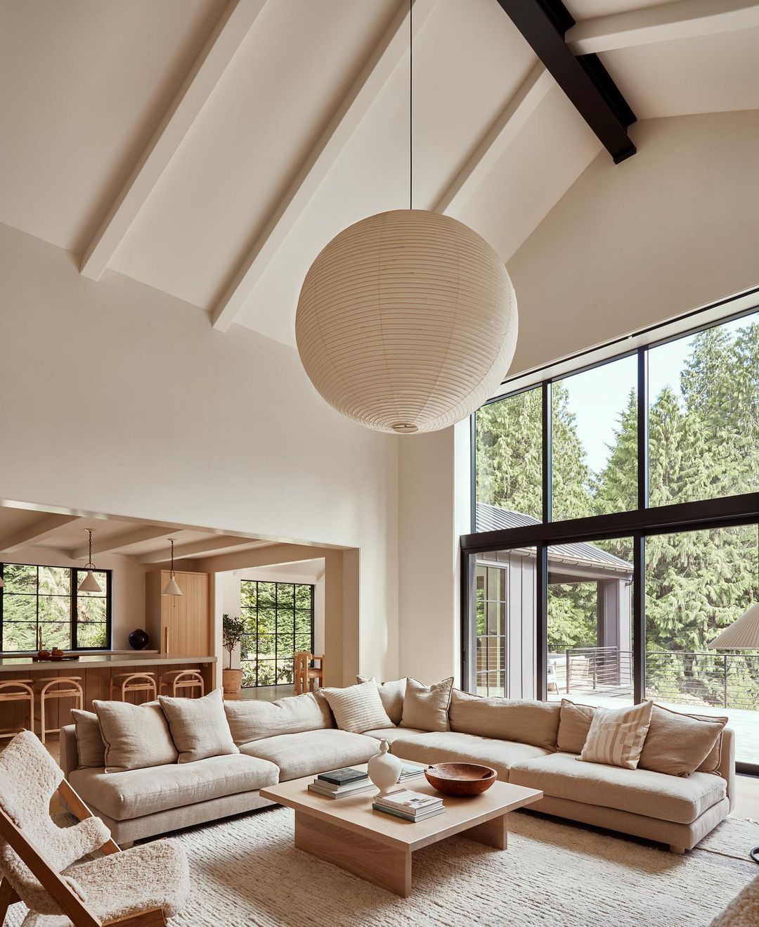Lunerelle Pendant Lamp Paper for Living Room