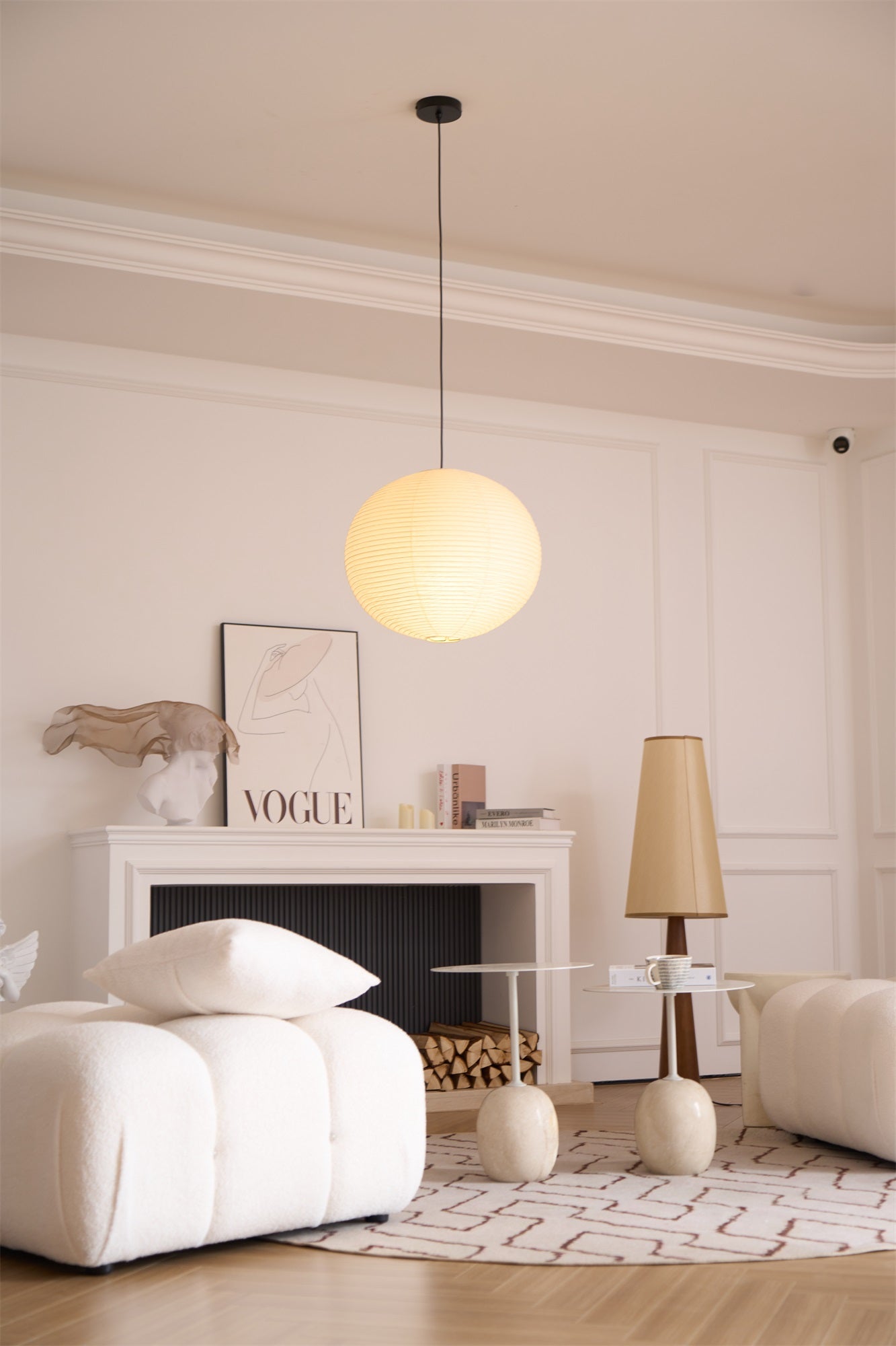 Lunerelle Pendant Lamp Paper for Living Room