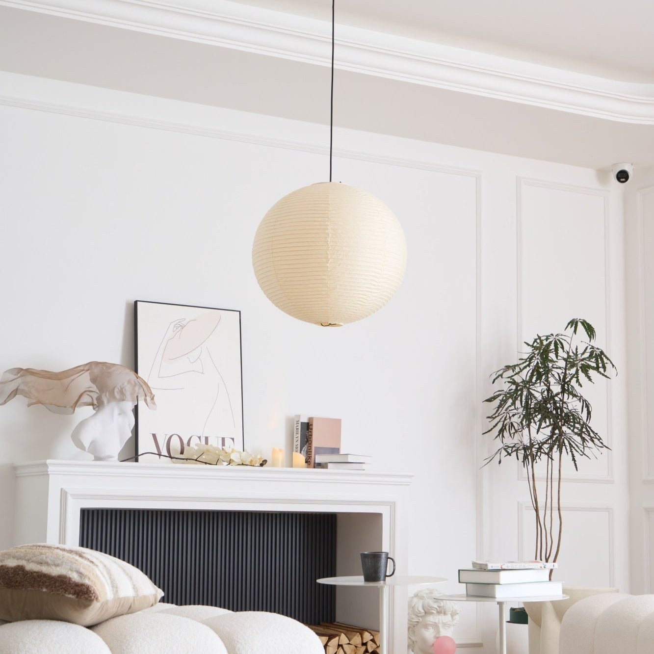Lunerelle Pendant Lamp Paper for Living Room