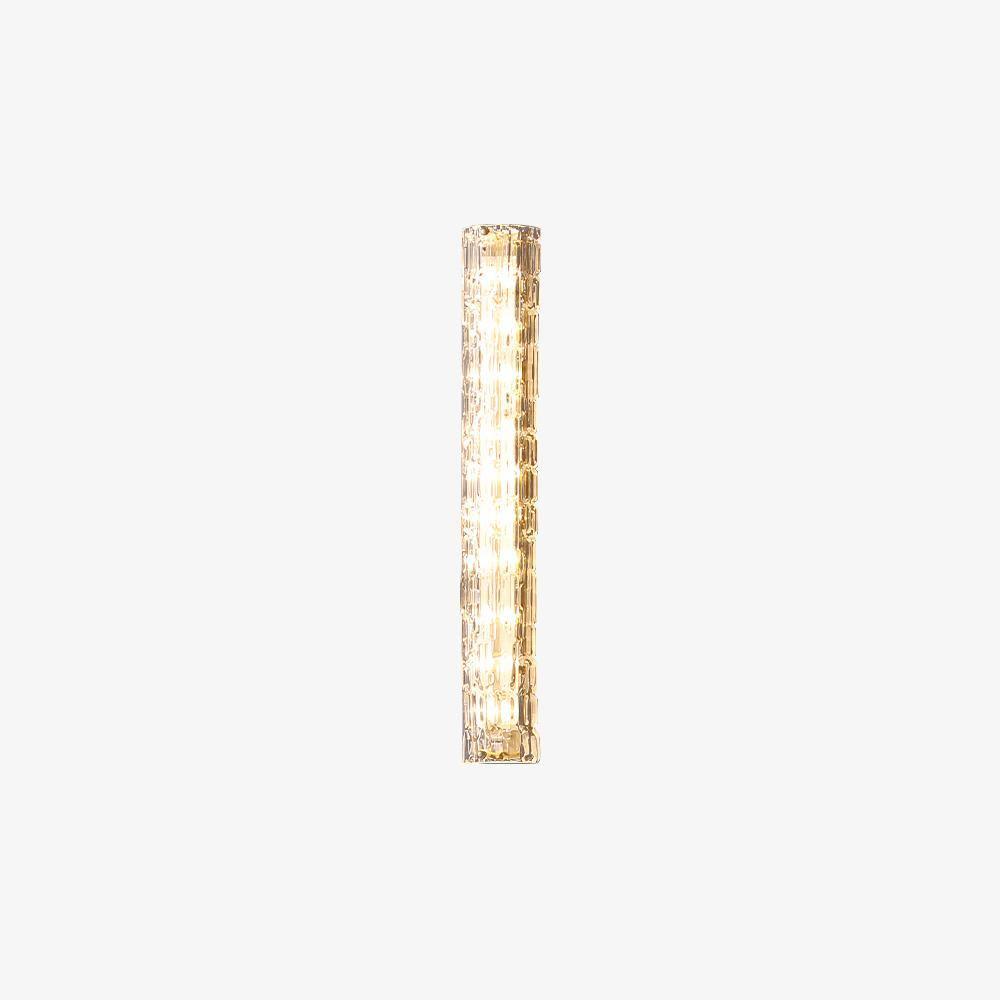 Bexley Brass Glass Glam Wall Lamp