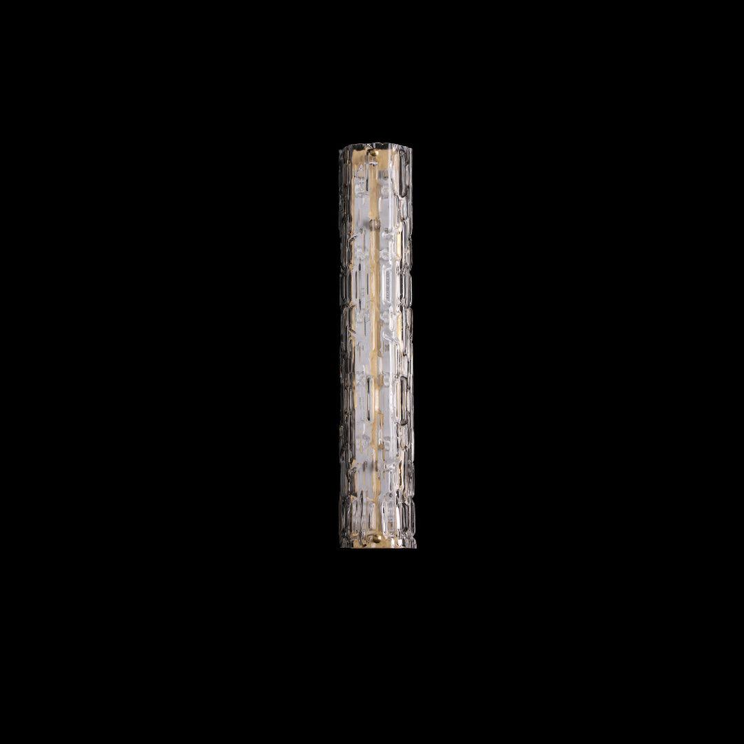 Bexley Brass Glass Glam Wall Lamp