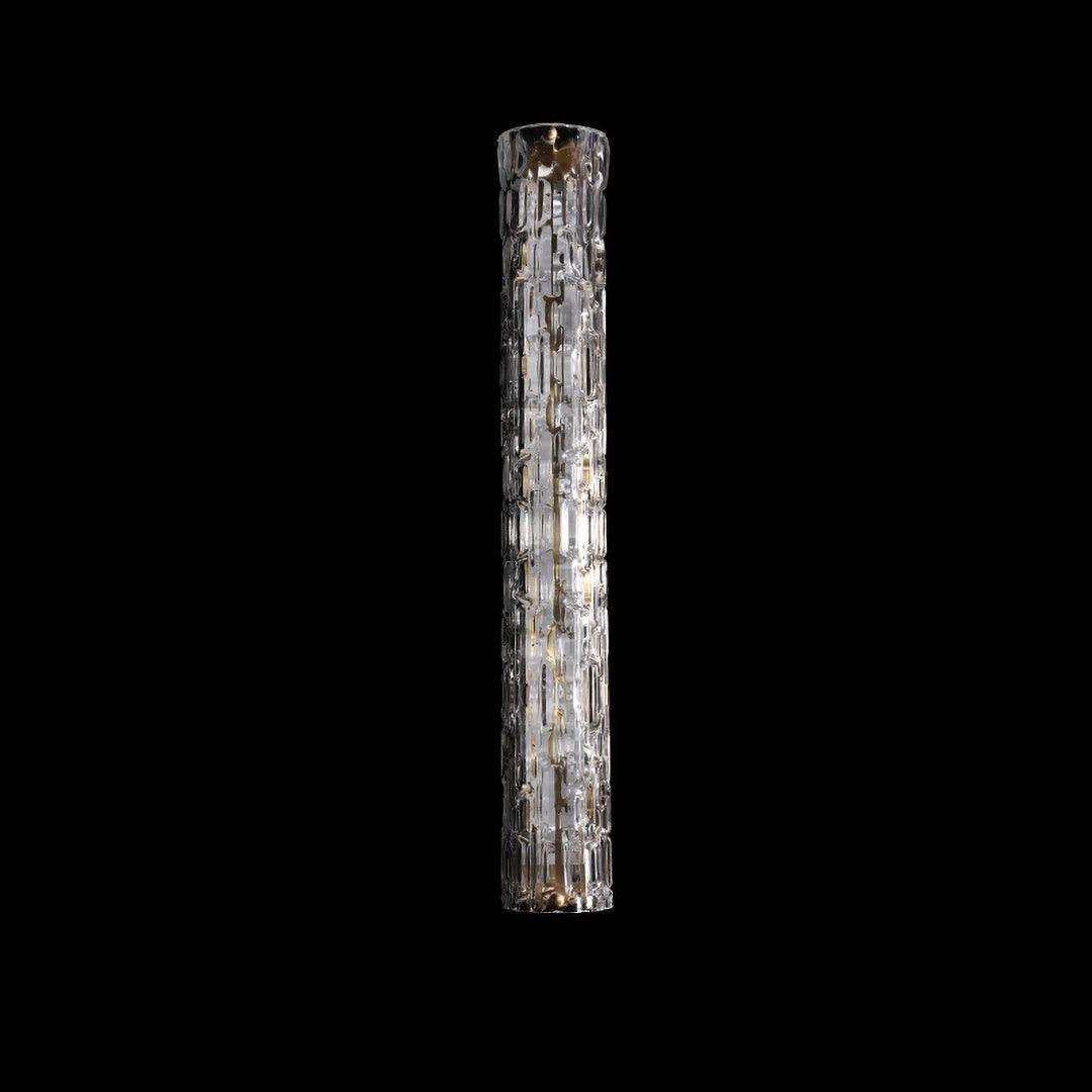 Bexley Brass Glass Glam Wall Lamp