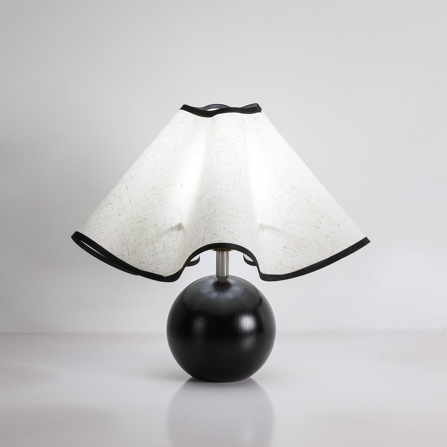 Kalion Wood Fabric Table Lamp