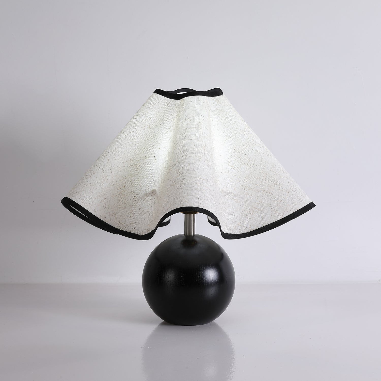 Kalion Wood Fabric Table Lamp