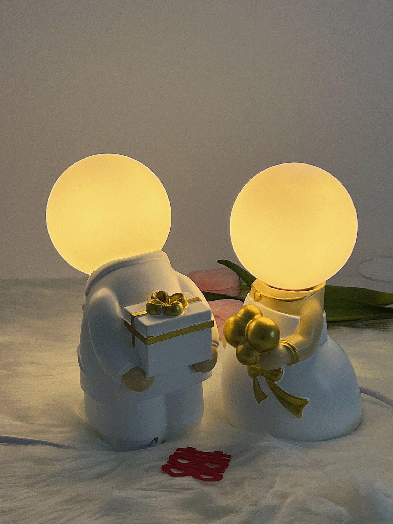 Eternal Ceramic & White Table Lamp